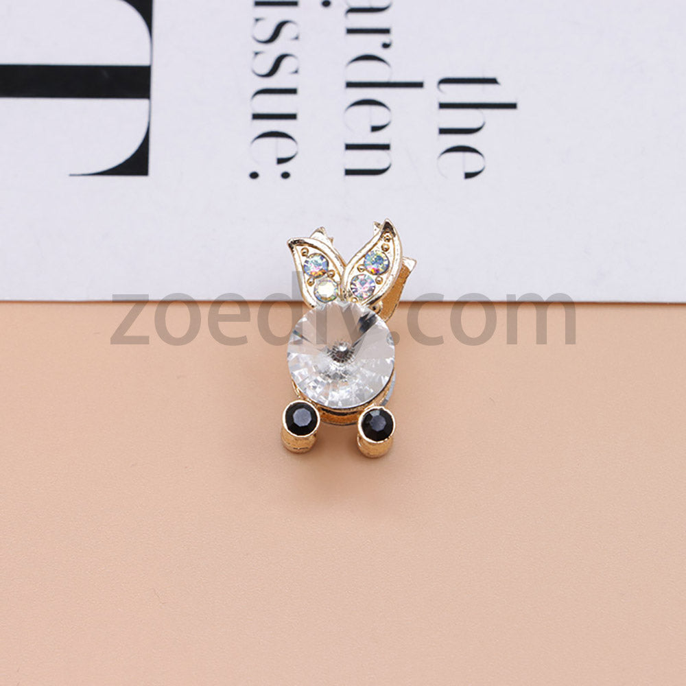 FS4837-Koi Alloy Diamond Beads Fit For Beadable Pens
