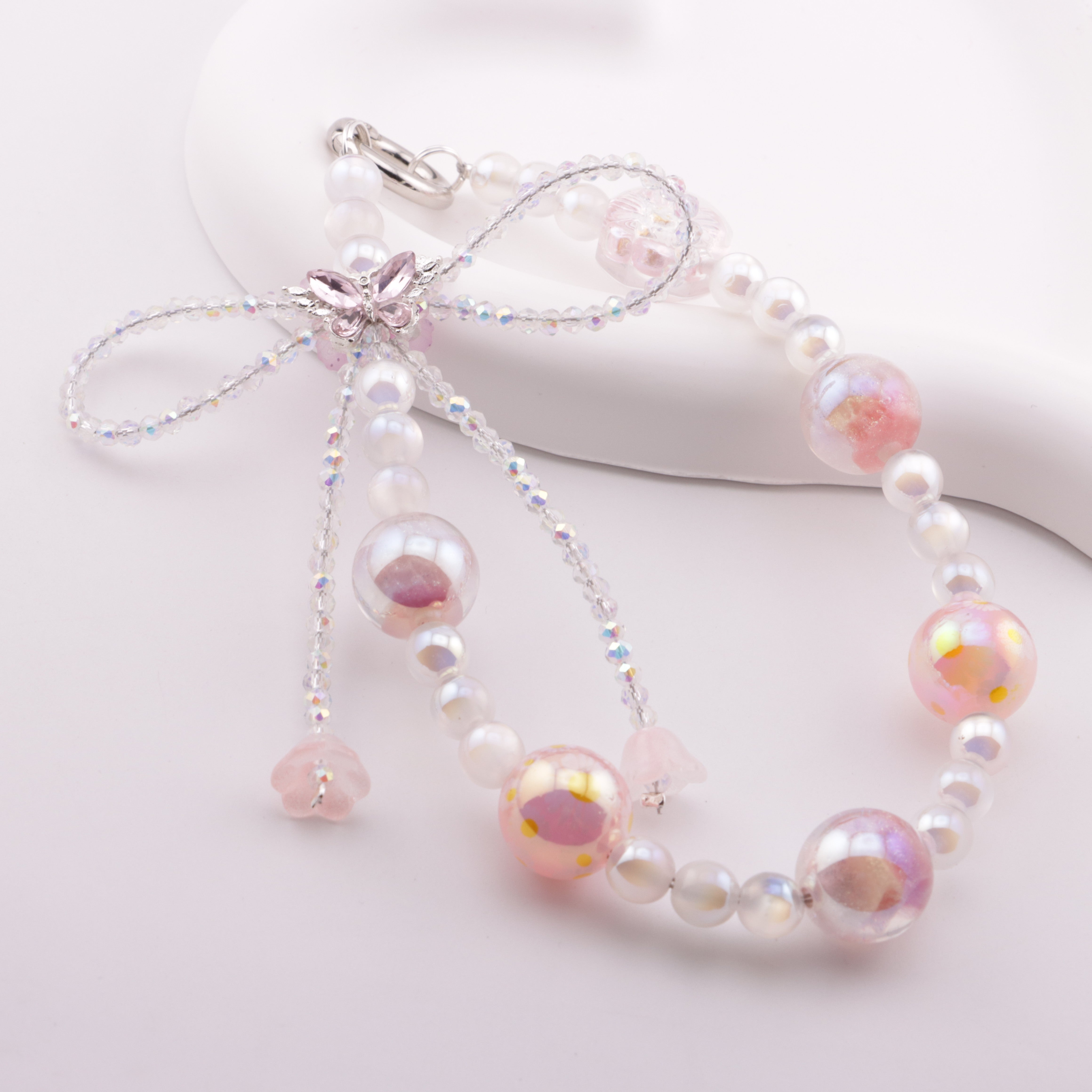 FS5225- 12*22mm Butterfly 4 Hole Metal Beads Fit For Pen Zoe's DIY Shop