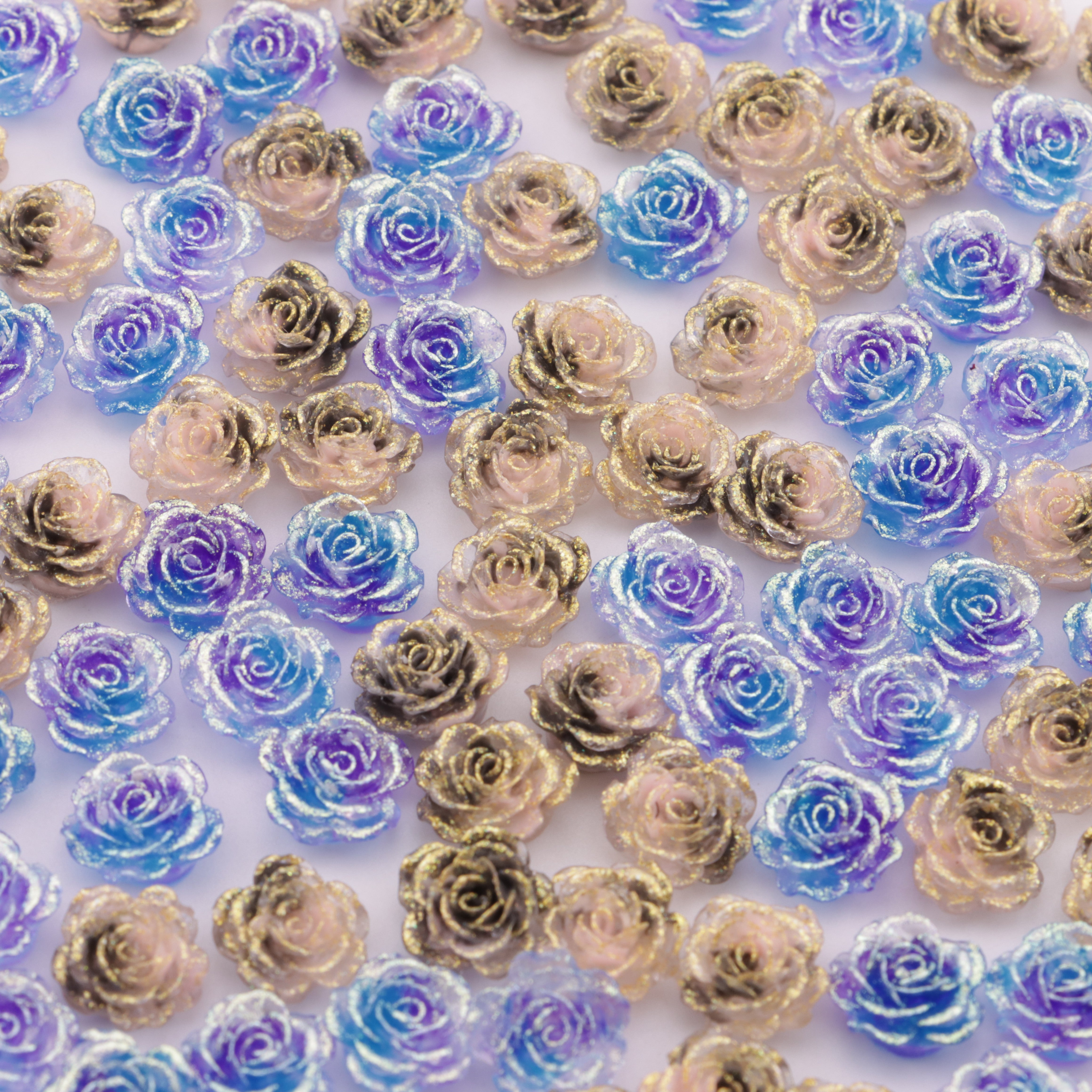 FS6263- 10mm Luminous Flower Charms