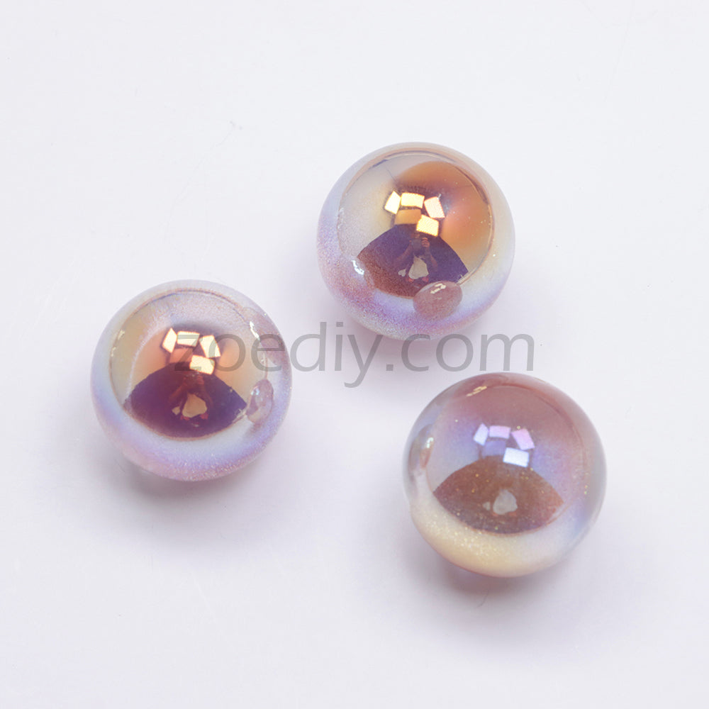 FS4693-25MM Half Hole Round Beads