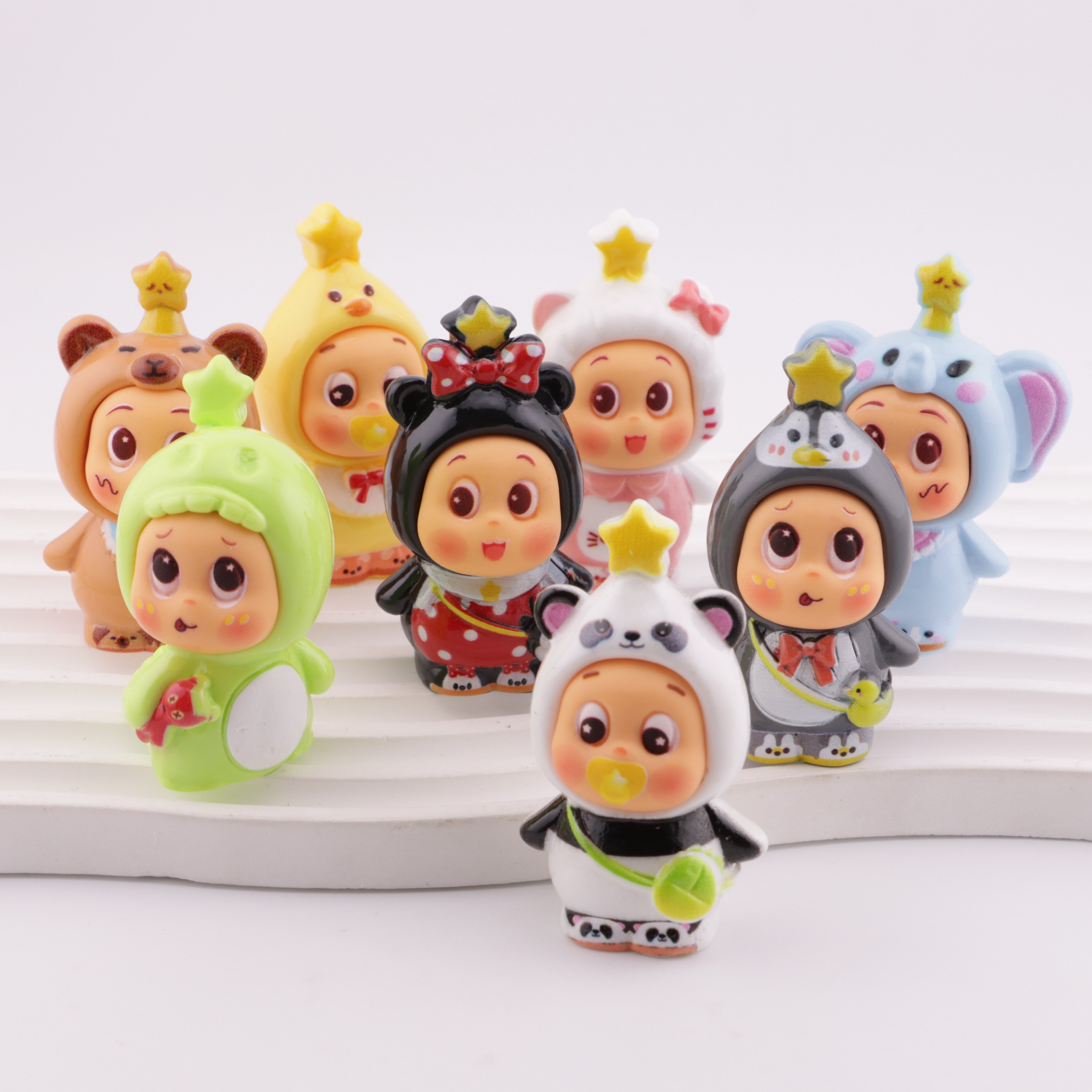 FS6260- Star Man Resin Charms, The Resin Ornaments Of Star People