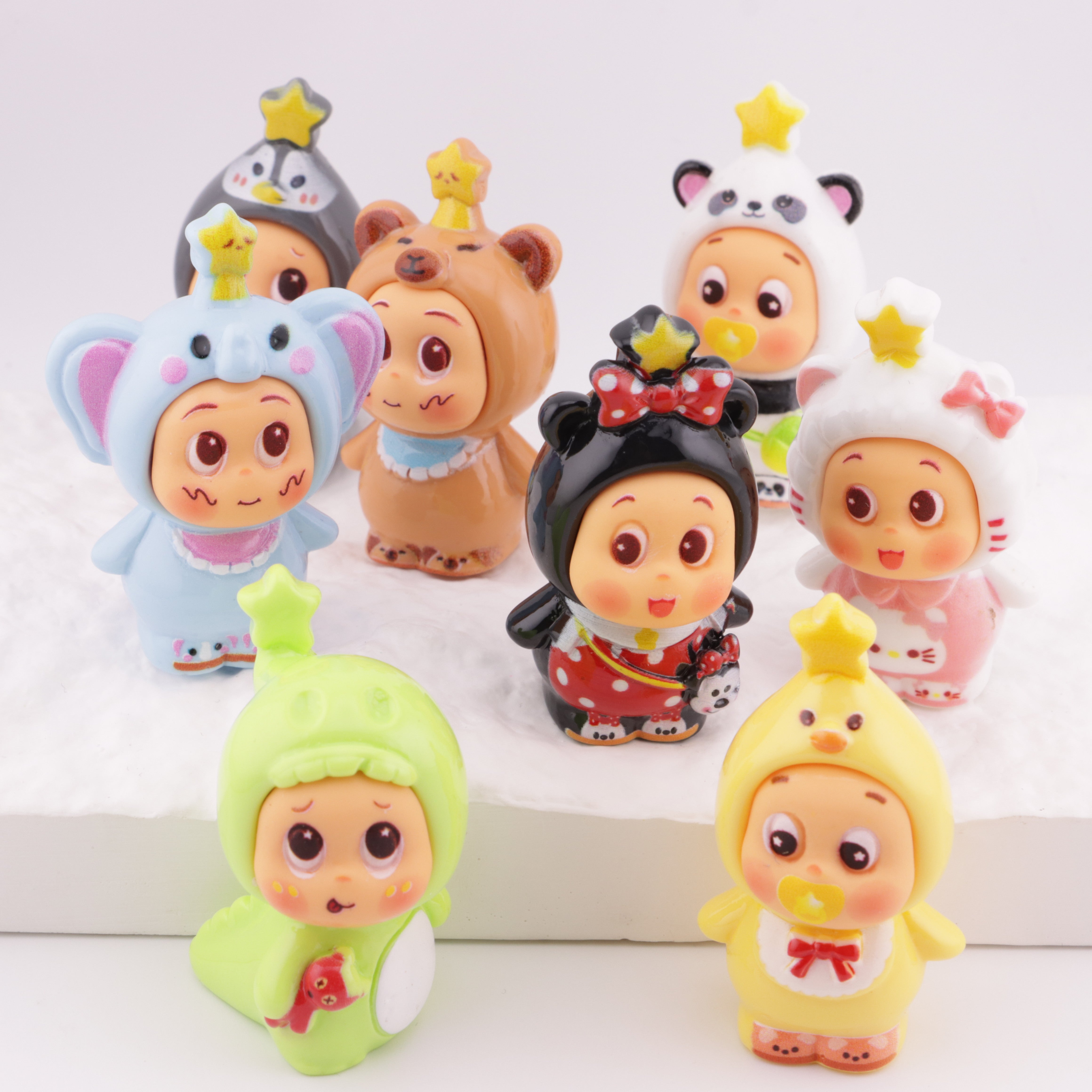 FS6260- Star Man Resin Charms, The Resin Ornaments Of Star People