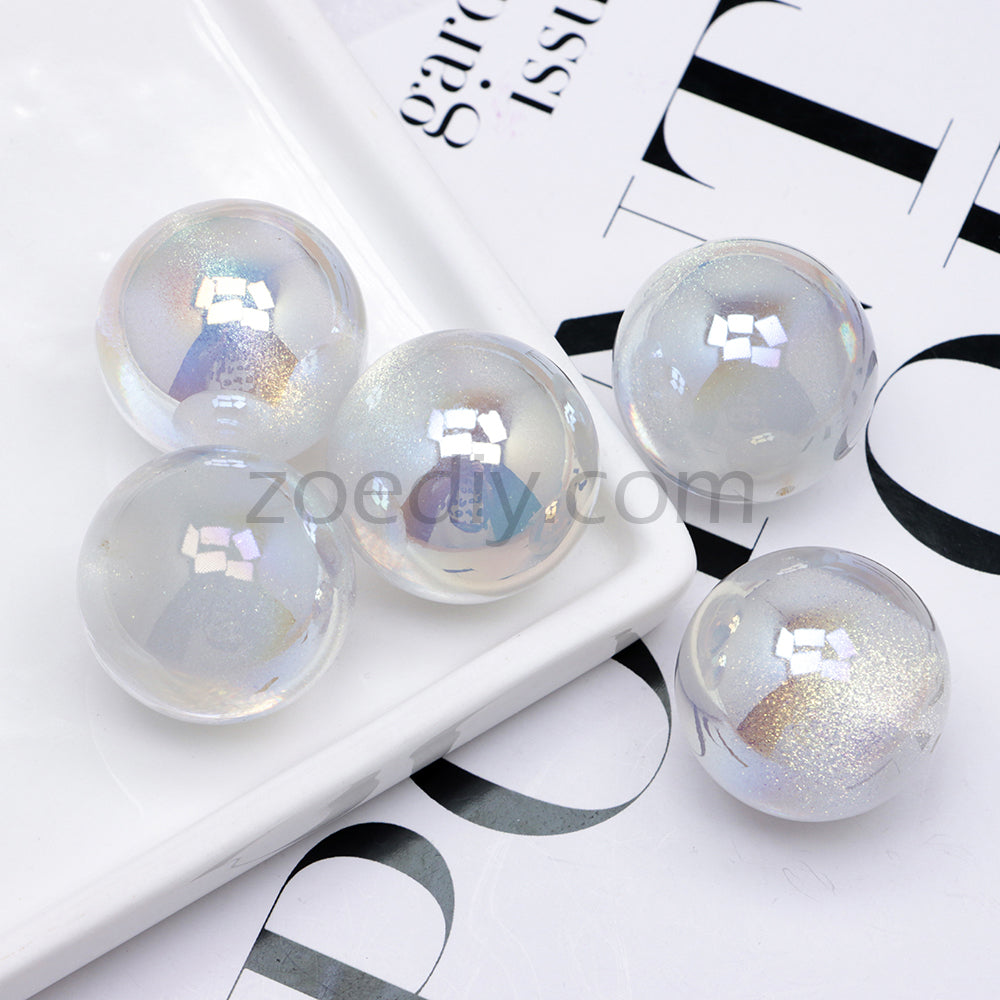 FS4693-25MM Half Hole Round Beads