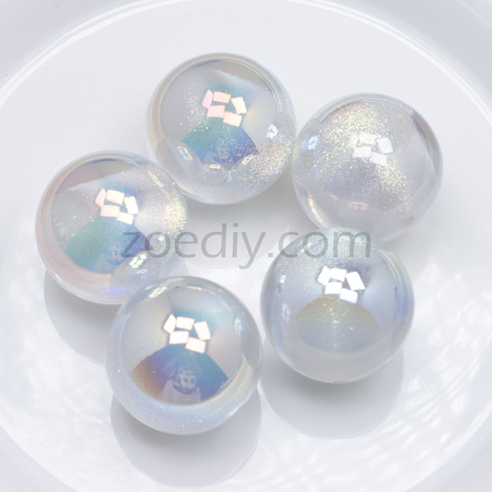 FS4693-25MM Half Hole Round Beads