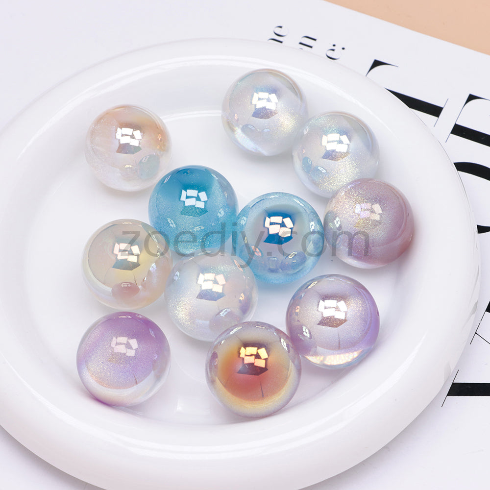 FS4693-25MM Half Hole Round Beads
