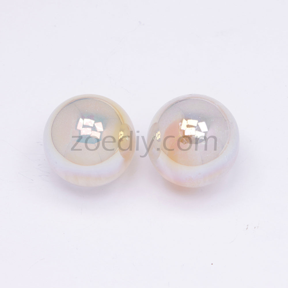 FS4693-25MM Half Hole Round Beads