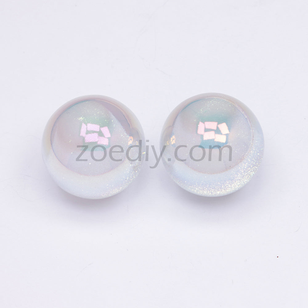 FS4693-25MM Half Hole Round Beads