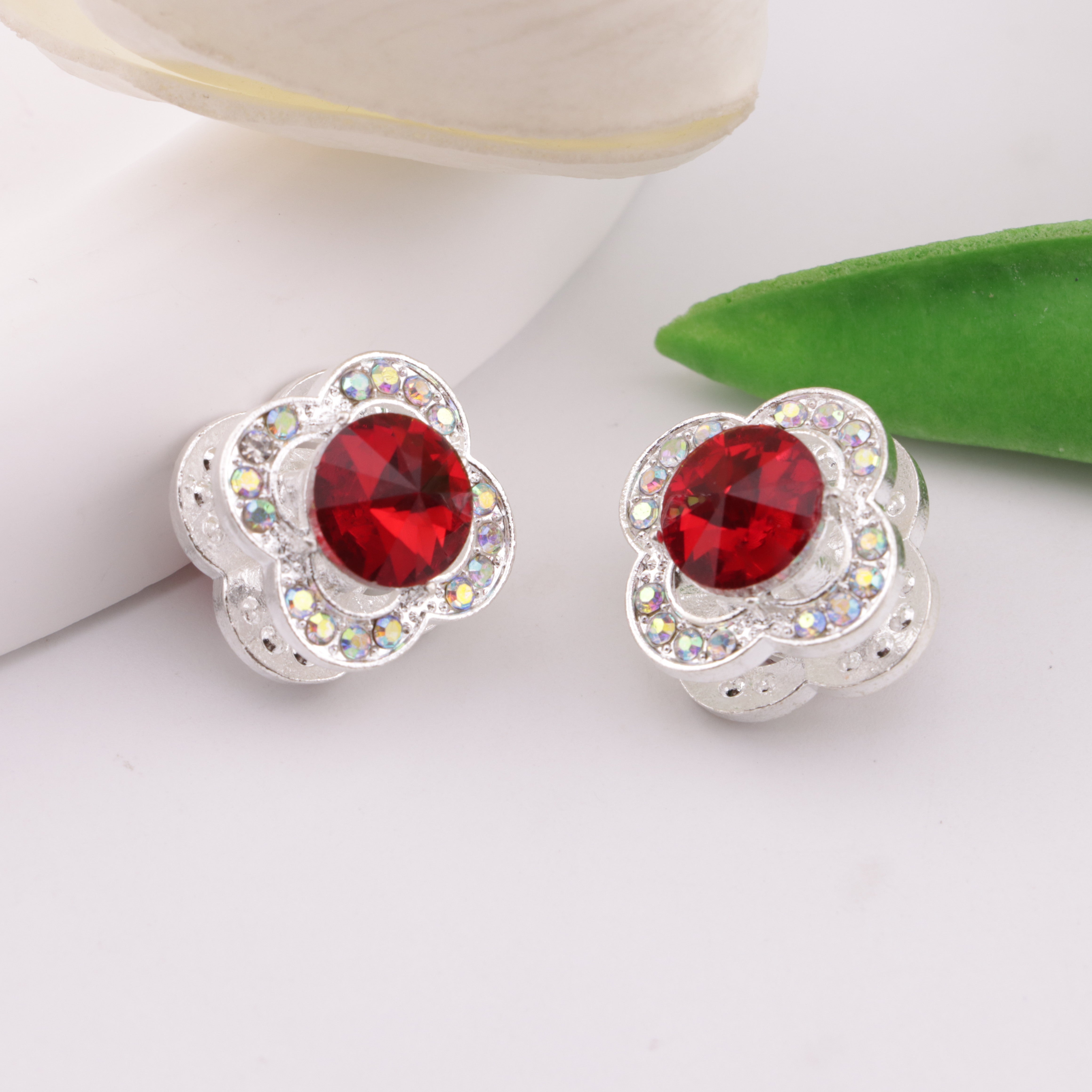 FS6335- Four - Leaf Clover Four - Way Alloy Beads