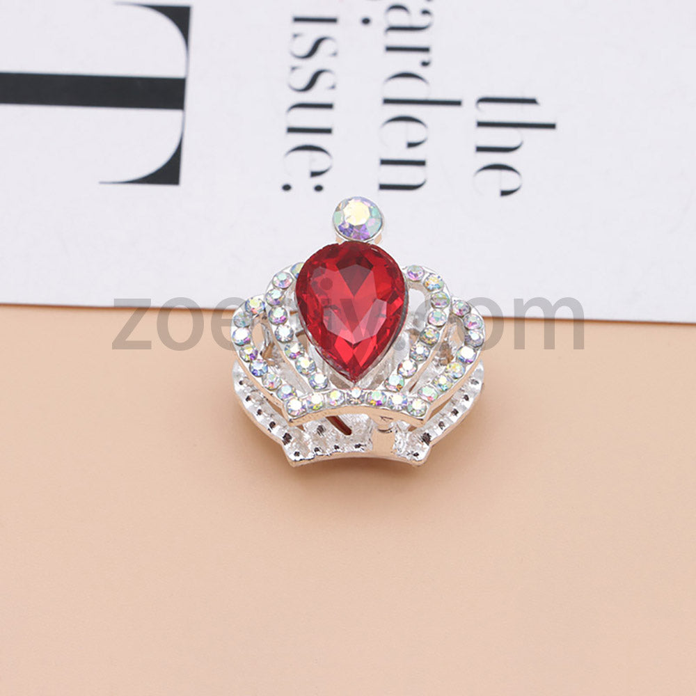 FS4838-Diamond Crown Alloy Beads Fit For Beadable Pens