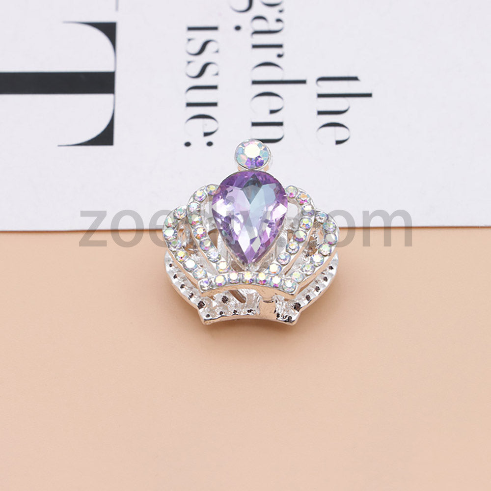 FS4838-Diamond Crown Alloy Beads Fit For Beadable Pens