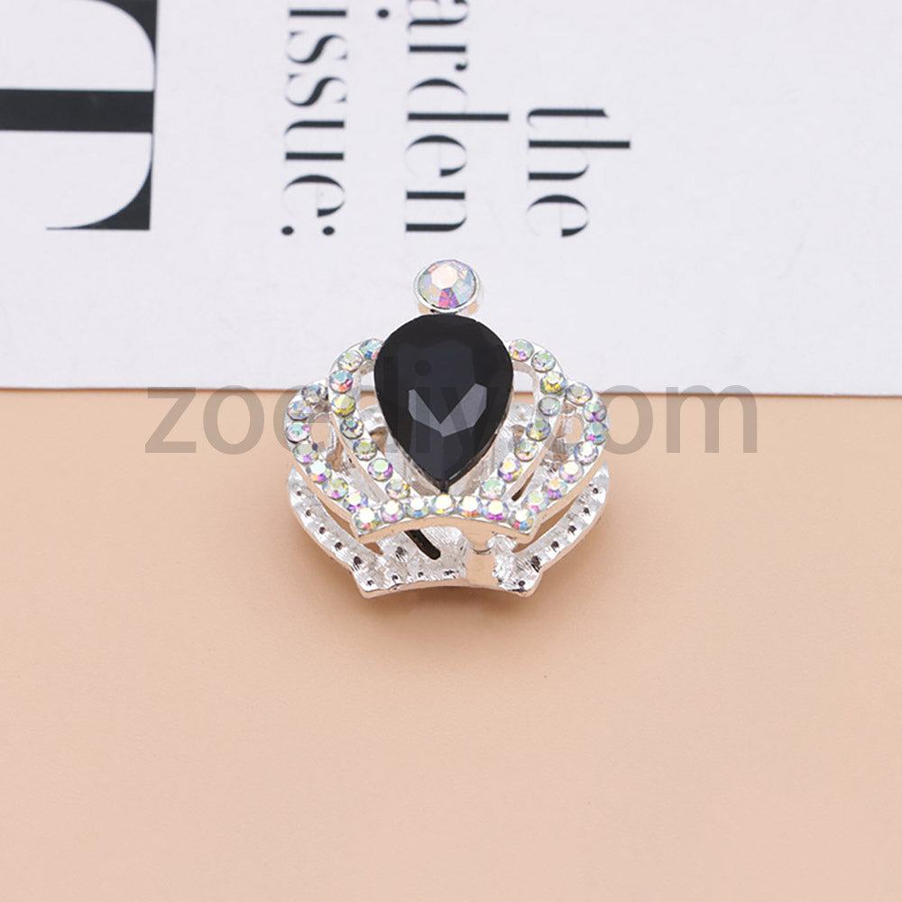 FS4838-Diamond Crown Alloy Beads Fit For Beadable Pens