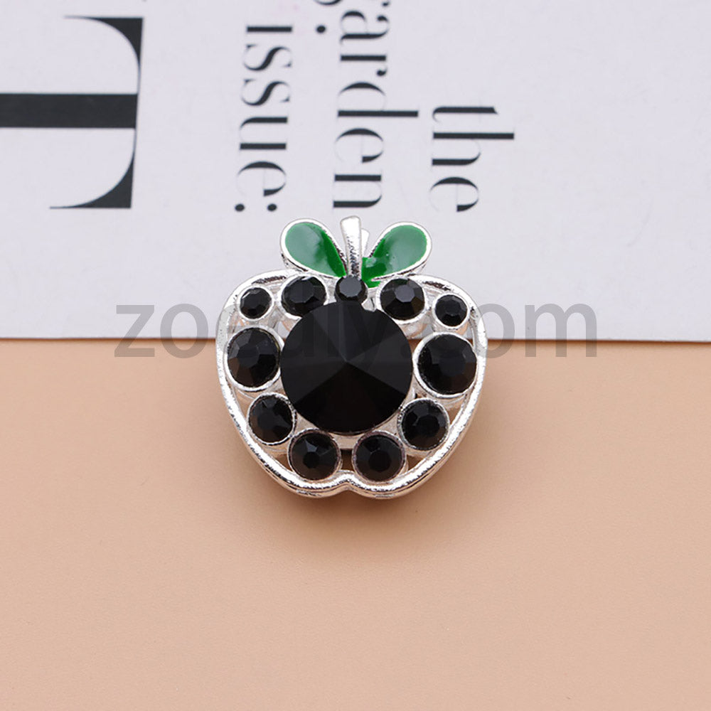 FS4840-Apple Alloy Beads Fit For Beadable Pens