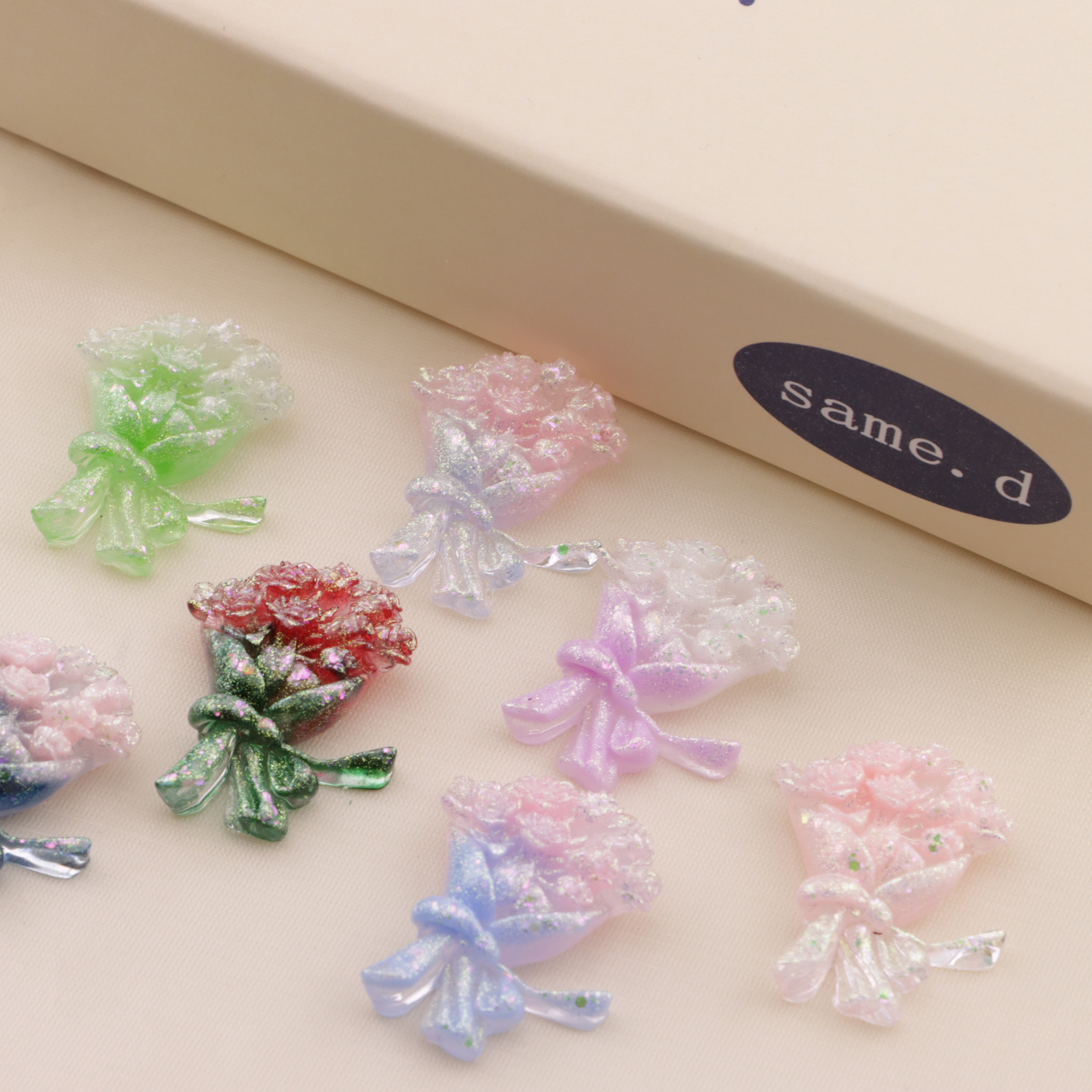 FS6571- 22*30Mm Luminous Bouquet Charms Zoe's DIY Shop