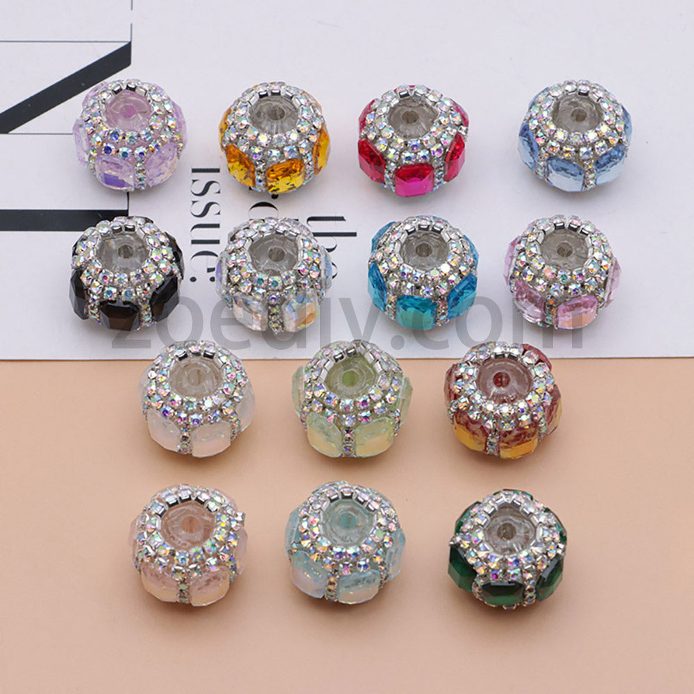 FS5015-Mocha Diamond Heavy-Duty Beads Fit For Beadable Pens