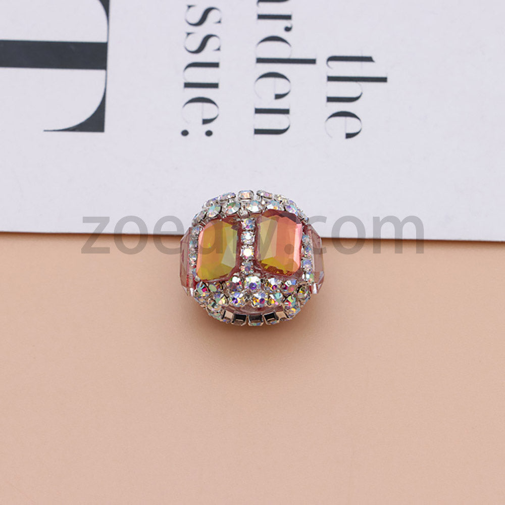 FS5015-Mocha Diamond Heavy-Duty Beads Fit For Beadable Pens