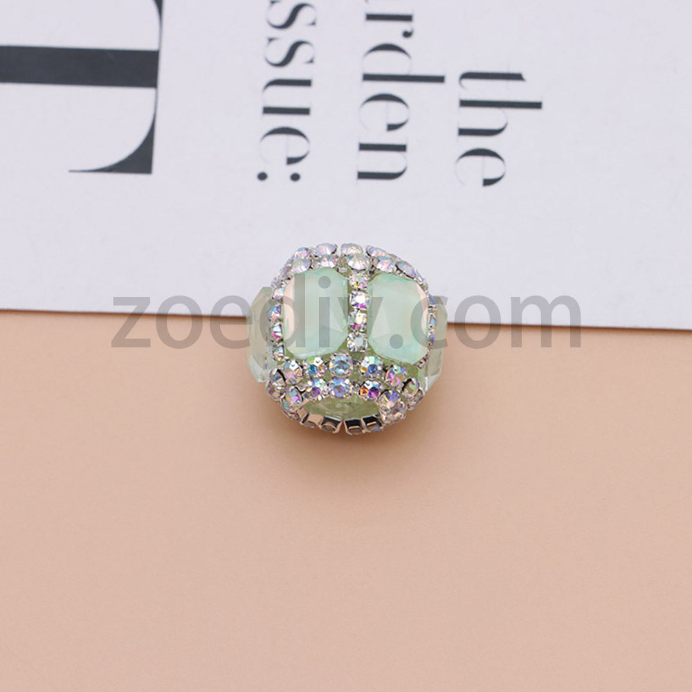 FS5015-Mocha Diamond Heavy-Duty Beads Fit For Beadable Pens