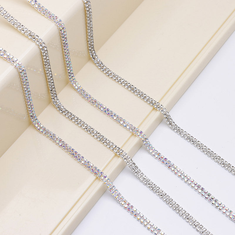 FS4569-2MM Diamond 2 Row Chain