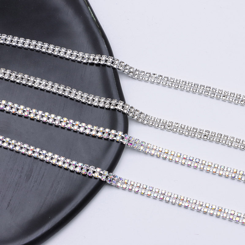 FS4569-2MM Diamond 2 Row Chain