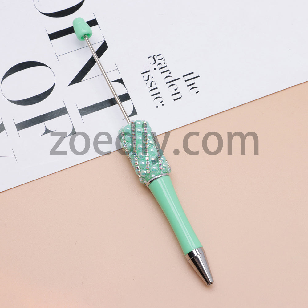 FS2089-Pearl Flash Chain Beadable Pens
