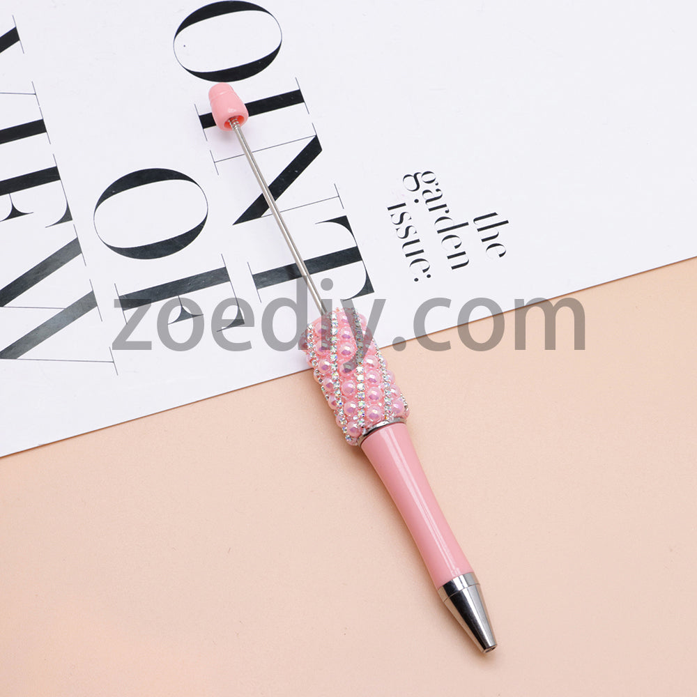 FS2089-Pearl Flash Chain Beadable Pens