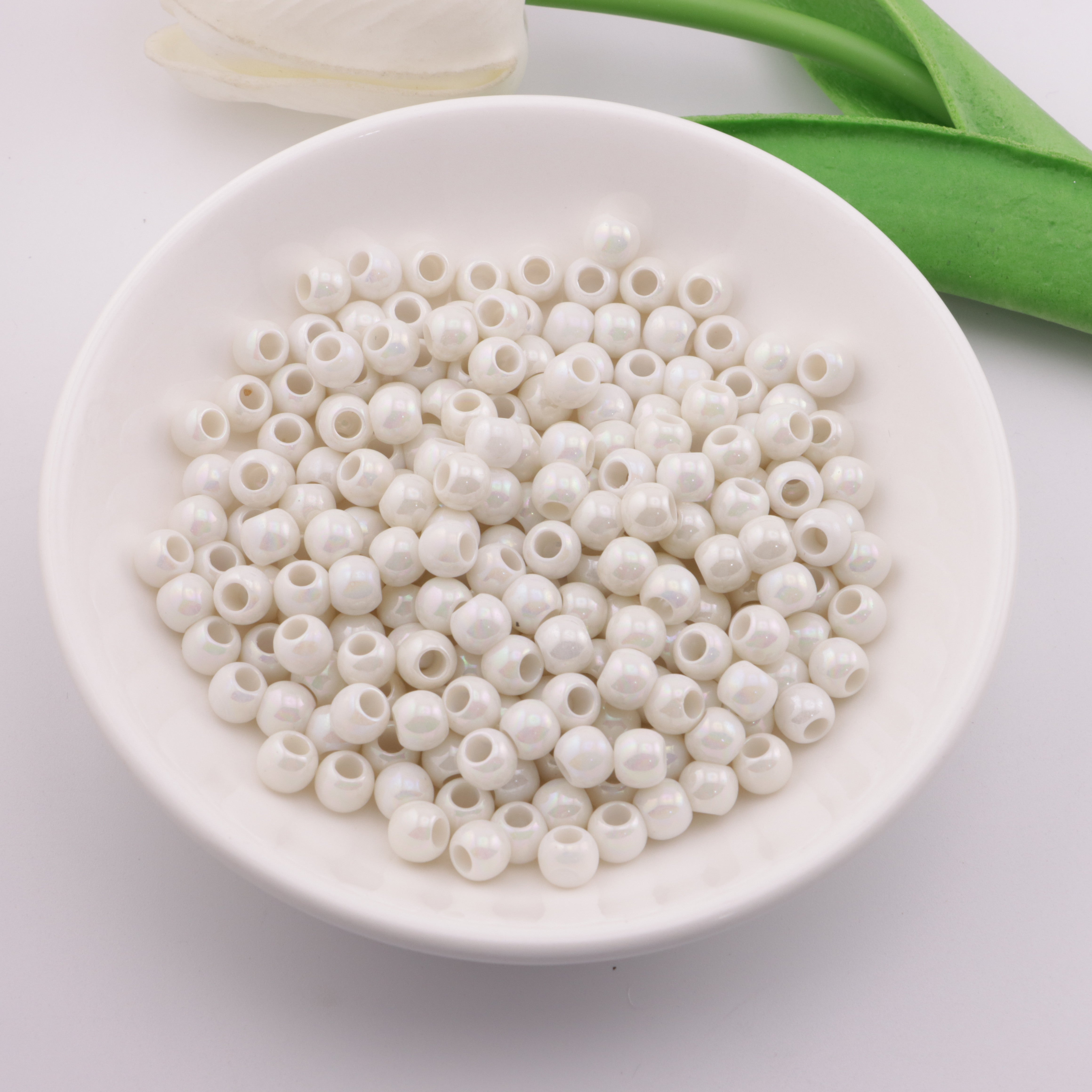 FS5672- 5mm AB Color Beads, Plated AB Colorful Beads, Fit For Pen