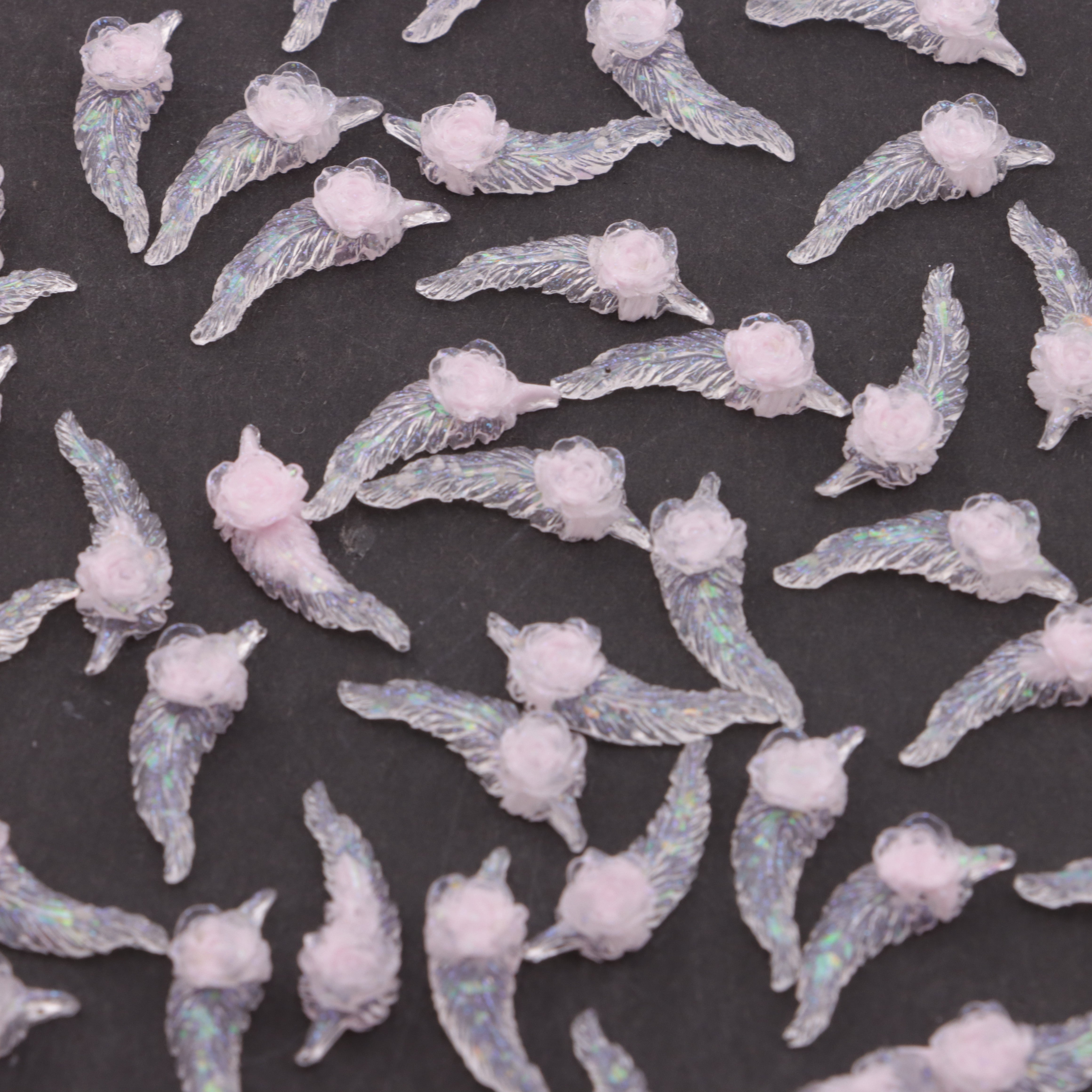 FS4068- Feather Soft Rose Flower Feather Rose Soft Flower