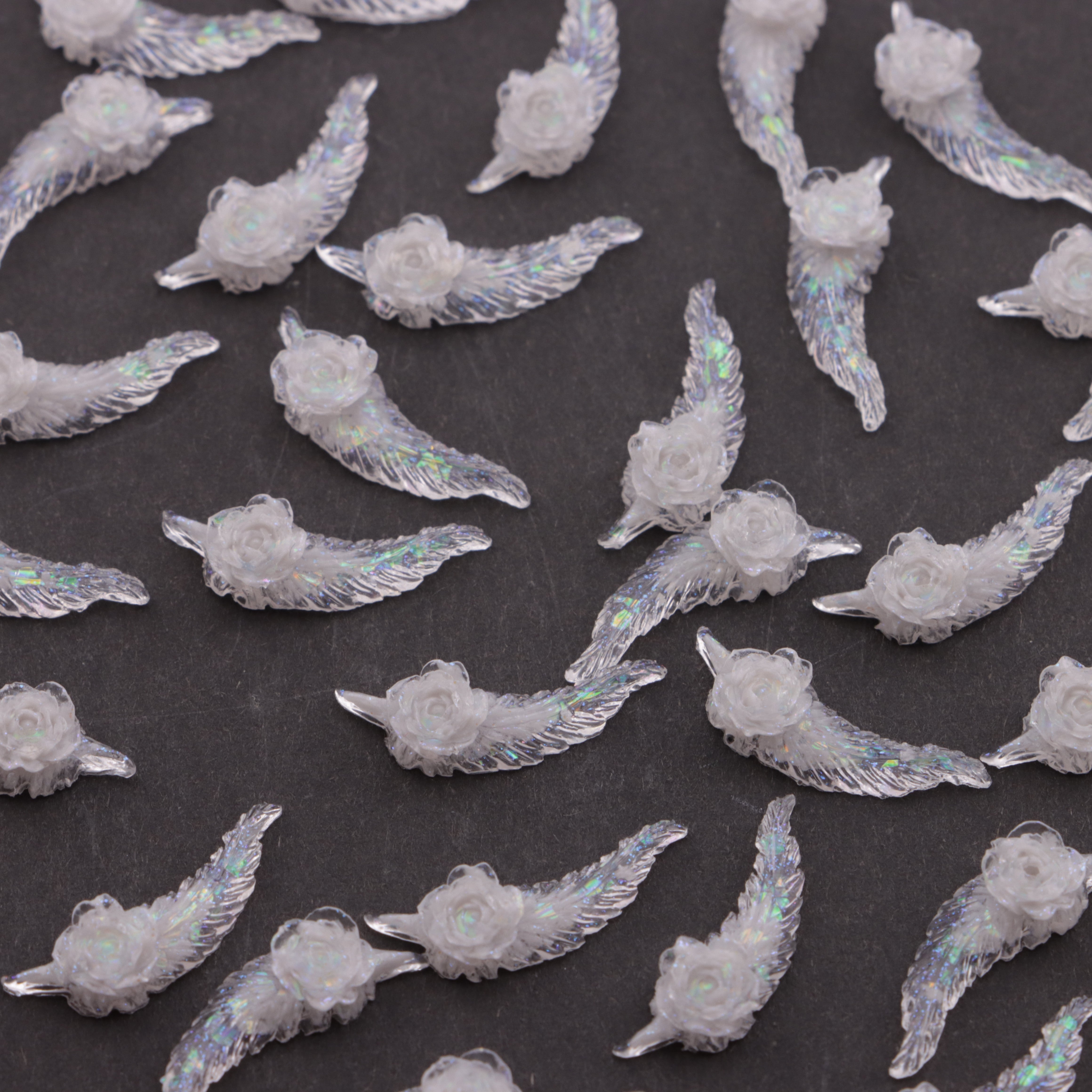 FS4068- Feather Soft Rose Flower Feather Rose Soft Flower