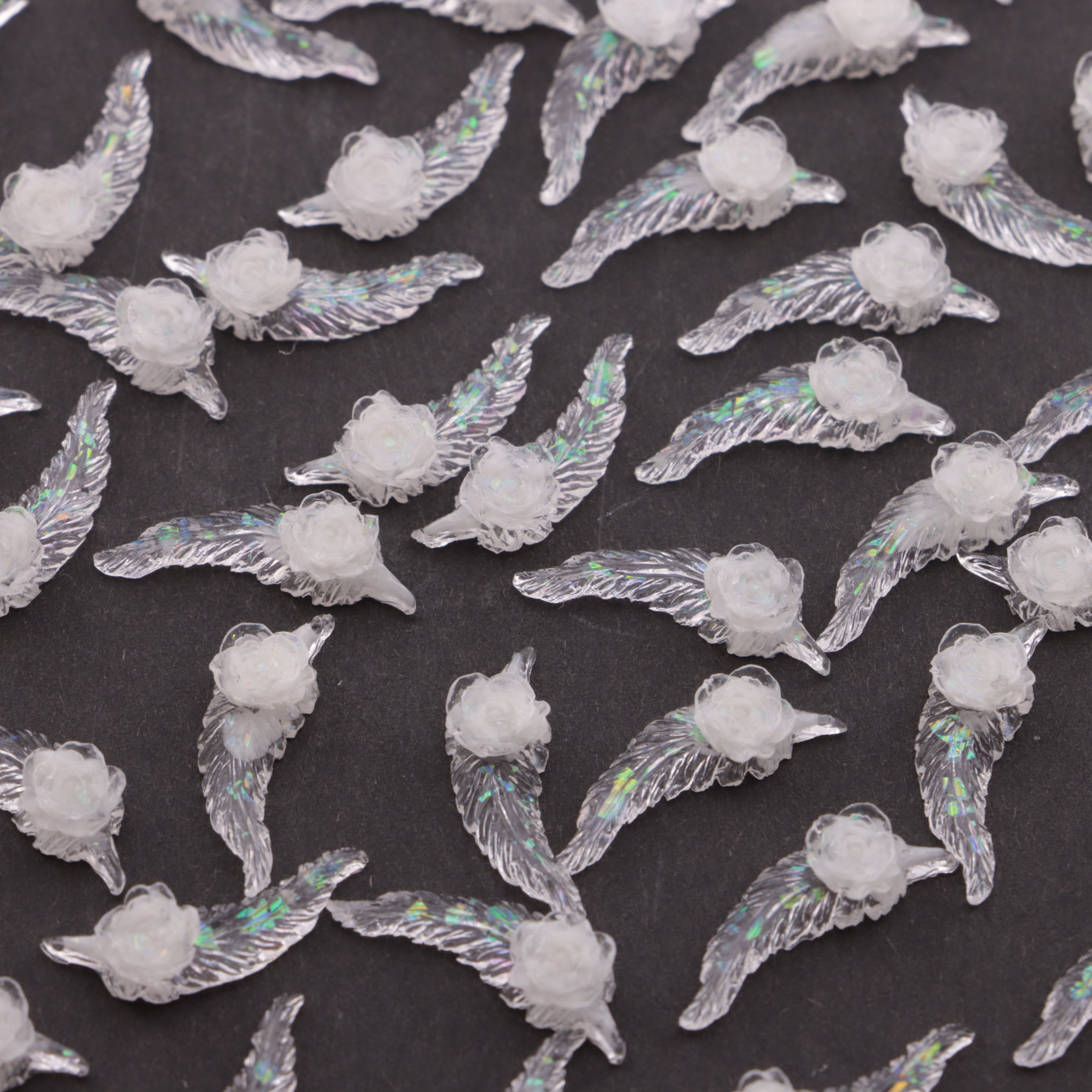 FS4068- Feather Soft Rose Flower Feather Rose Soft Flower