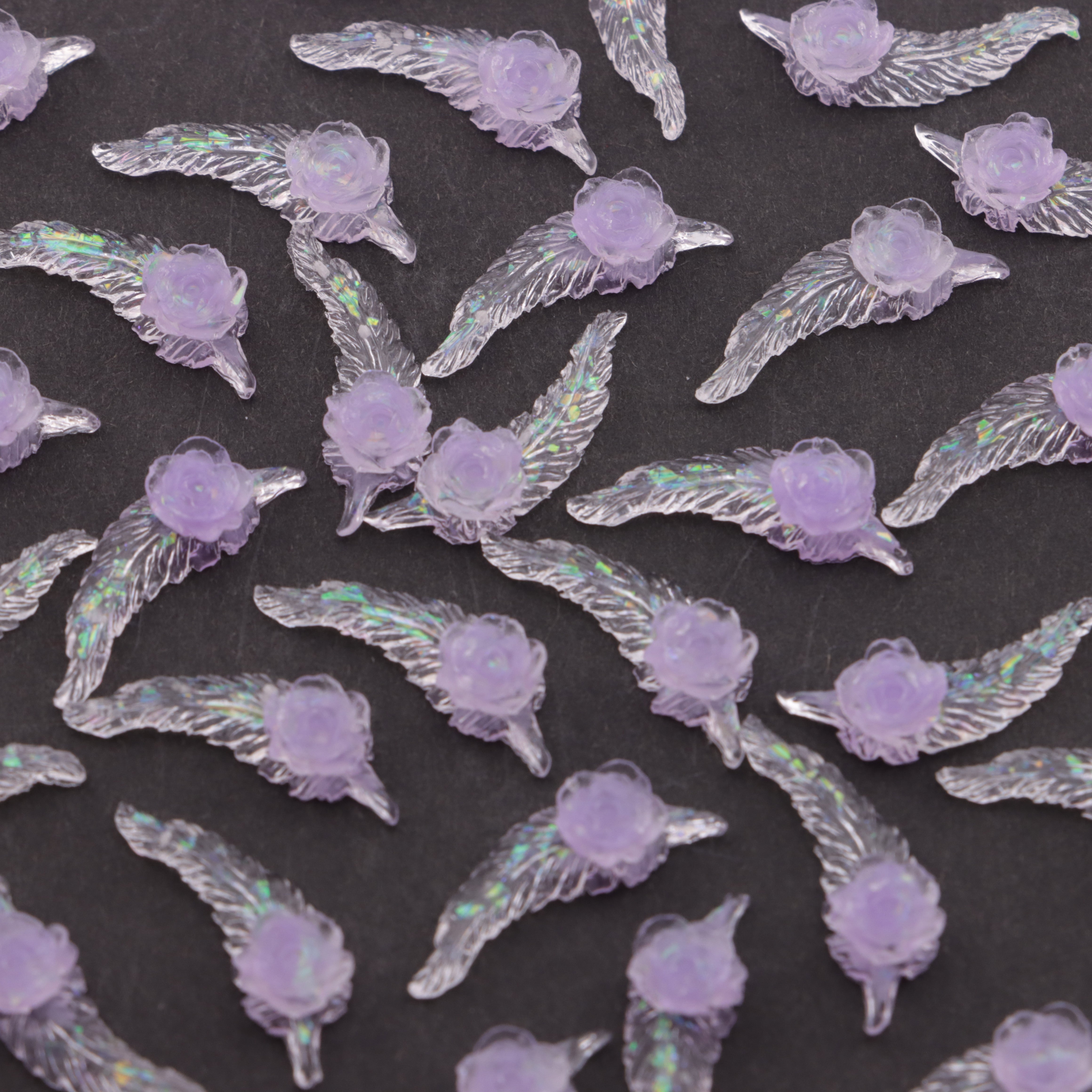 FS4068- Feather Soft Rose Flower Feather Rose Soft Flower