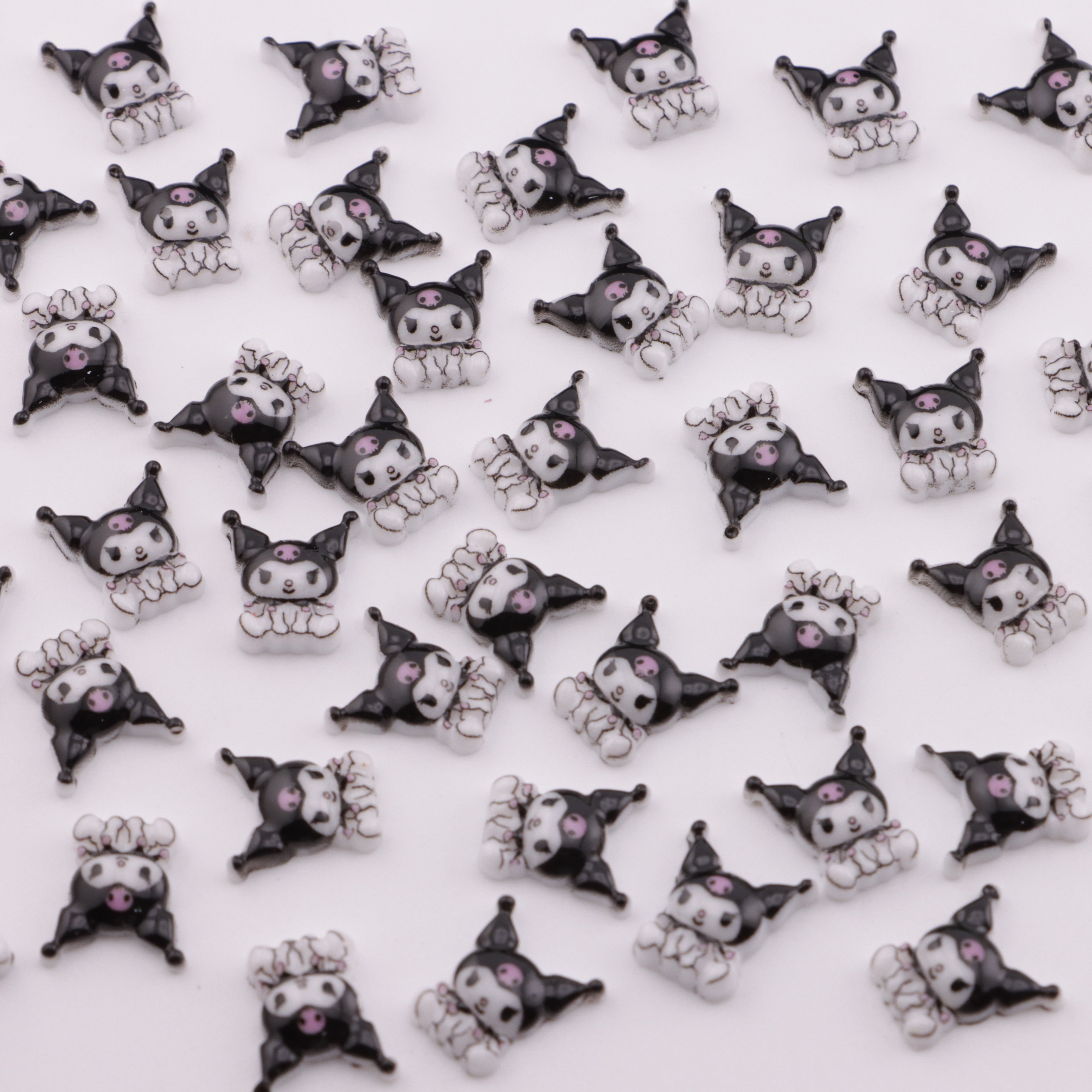 FS5555- 11*10mm Kuku Charms Kuromi Patches