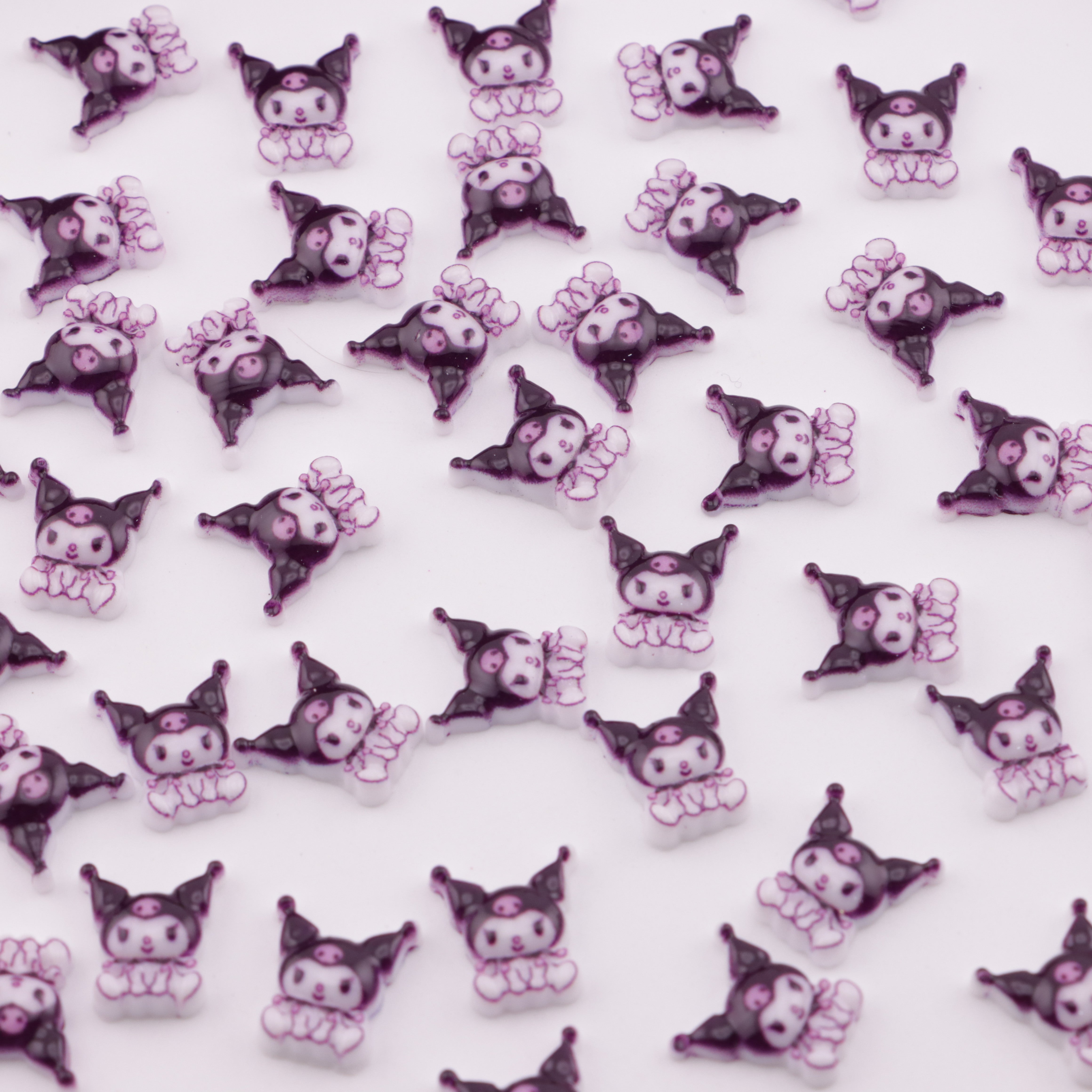 FS5555- 11*10mm Kuku Charms Kuromi Patches