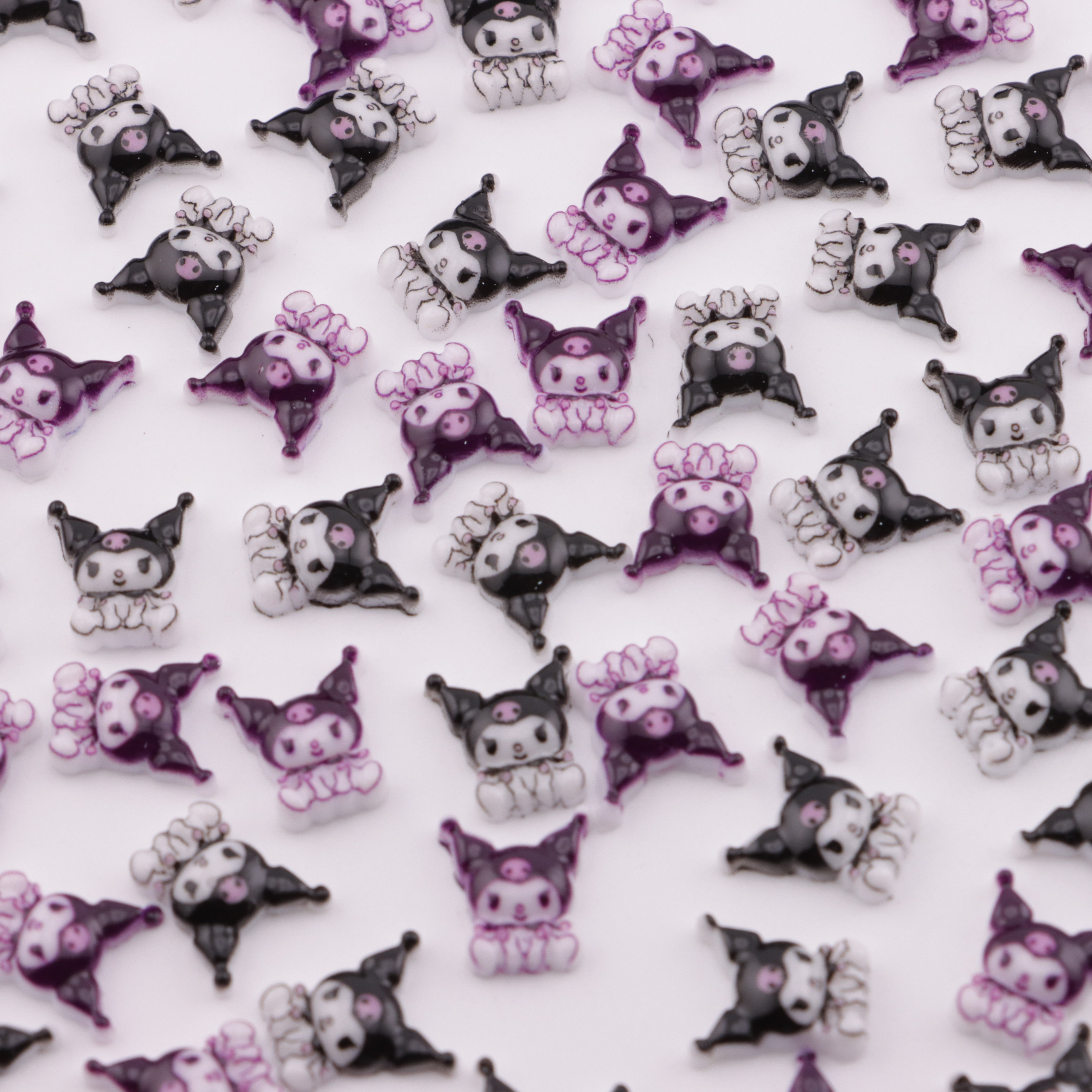 FS5555- 11*10mm Kuku Charms Kuromi Patches