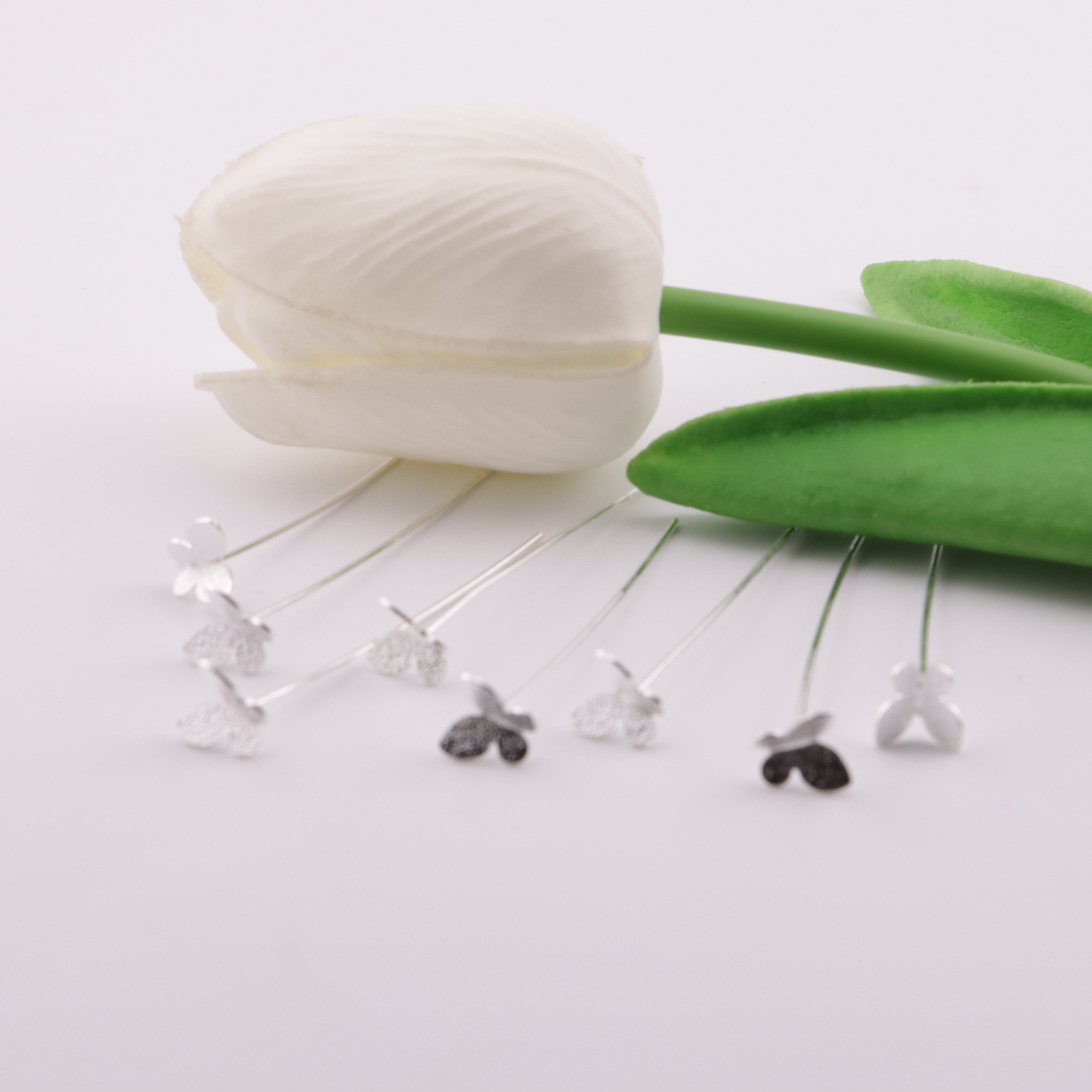 FS4896- 40mm Copper Needle Butterfly Zoe's DIY Shop