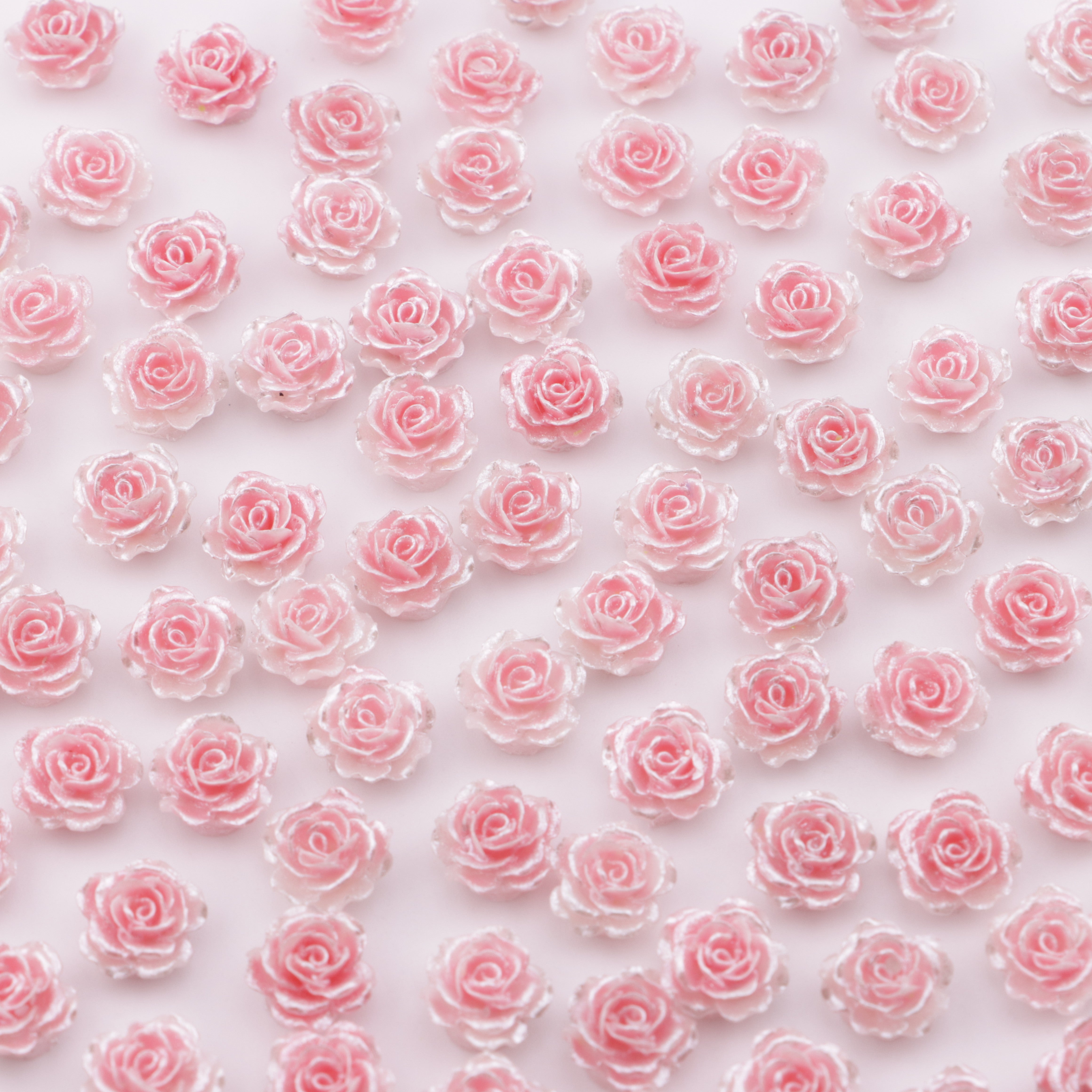 FS5472- 10mm Luminous Glow-In-The-Dark Soft Flower Charms