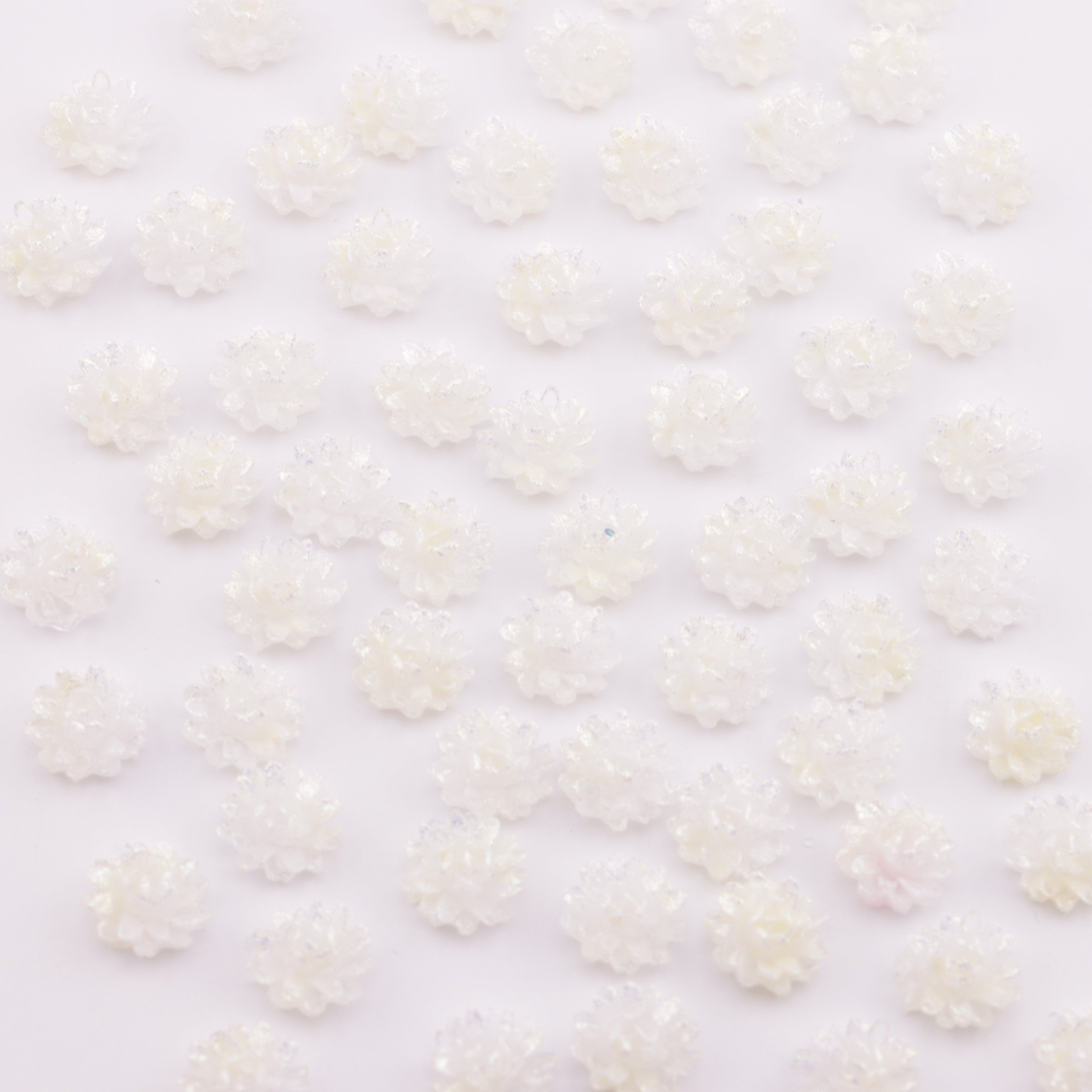 FS5627- 10mm Soft Flower Charms Soft Flower Patches Luminous