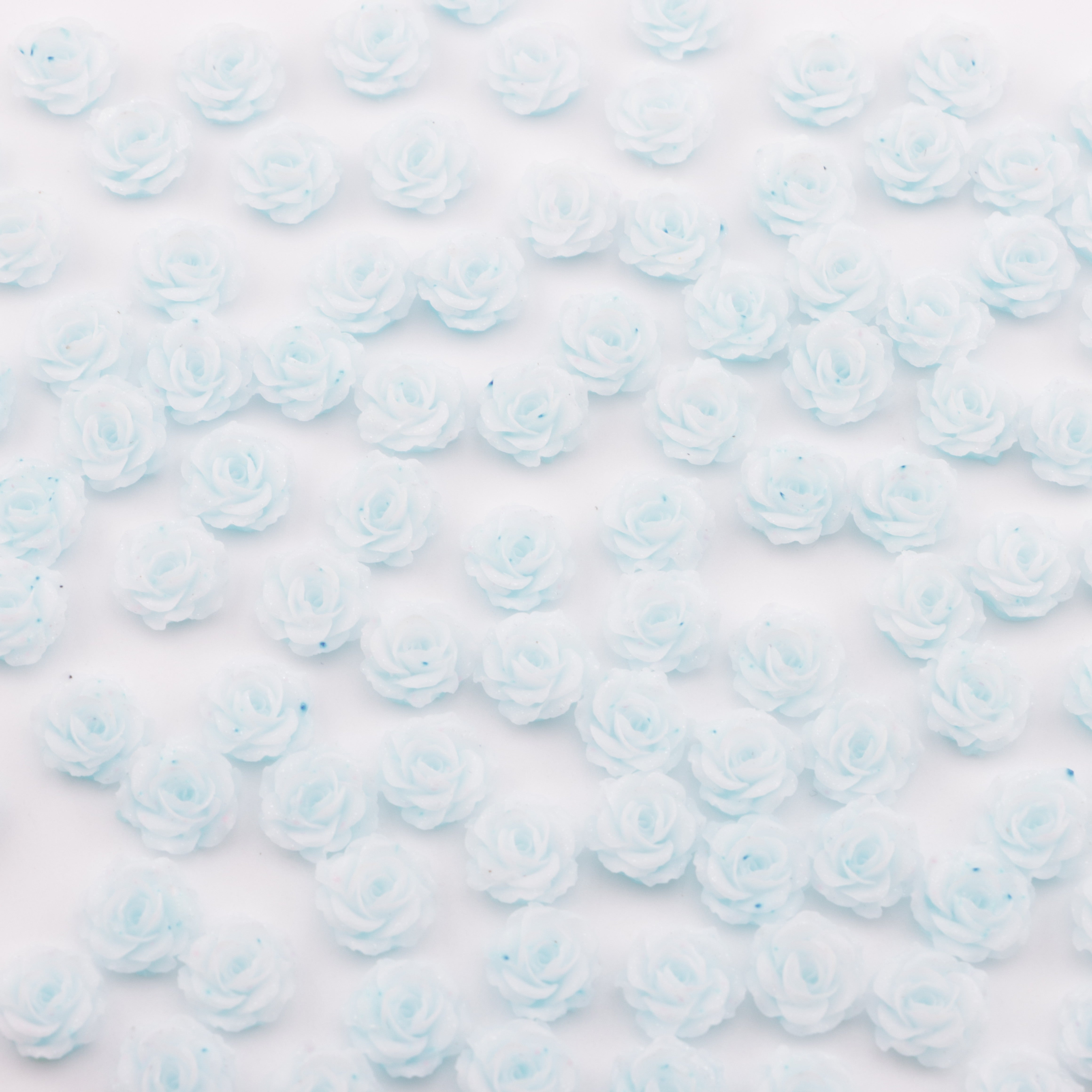 FS5733- 10mm Soft Flower Charms Soft Flower Patches Luminous Glow-In-The-Dark