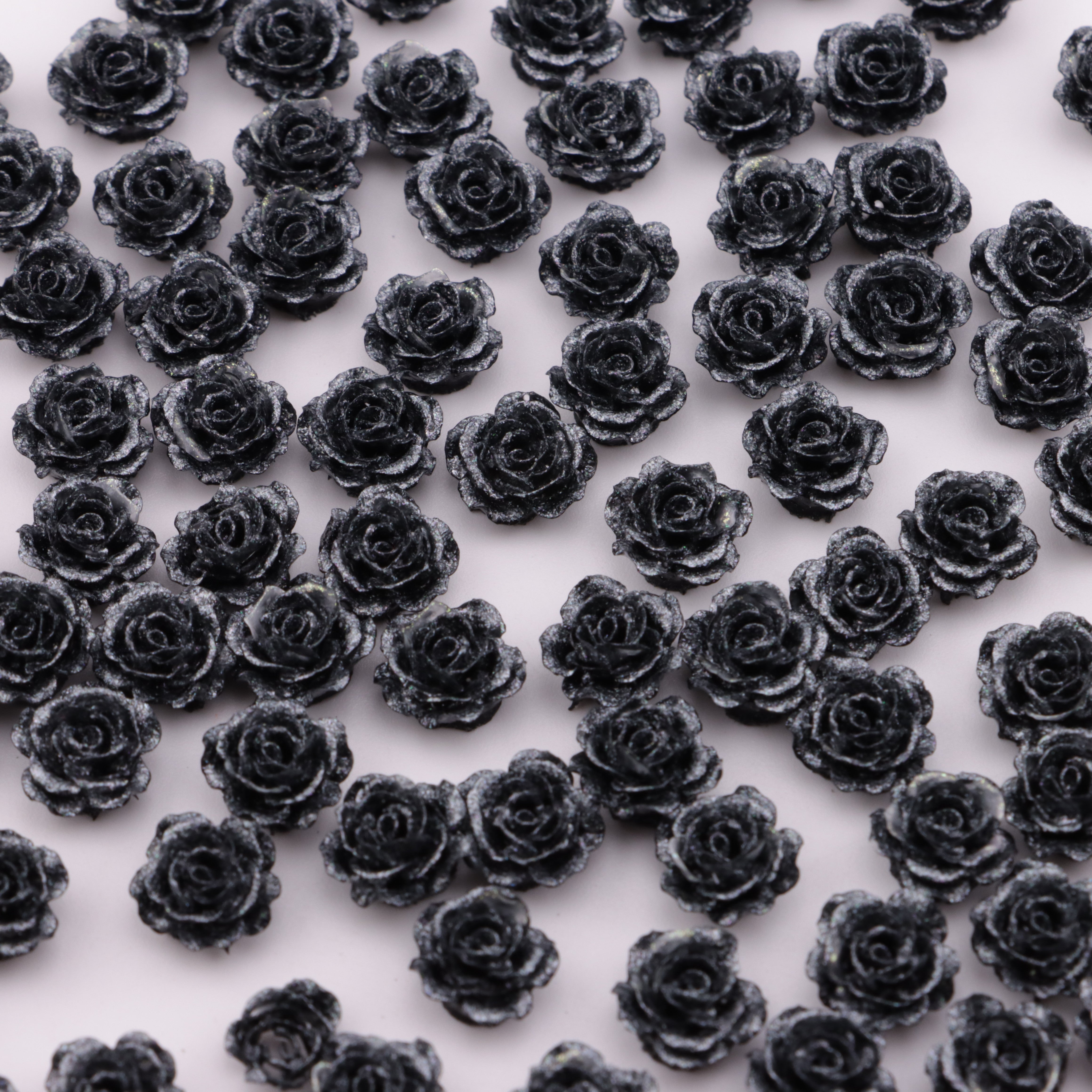 FS5472- 10mm Luminous Glow-In-The-Dark Soft Flower Charms