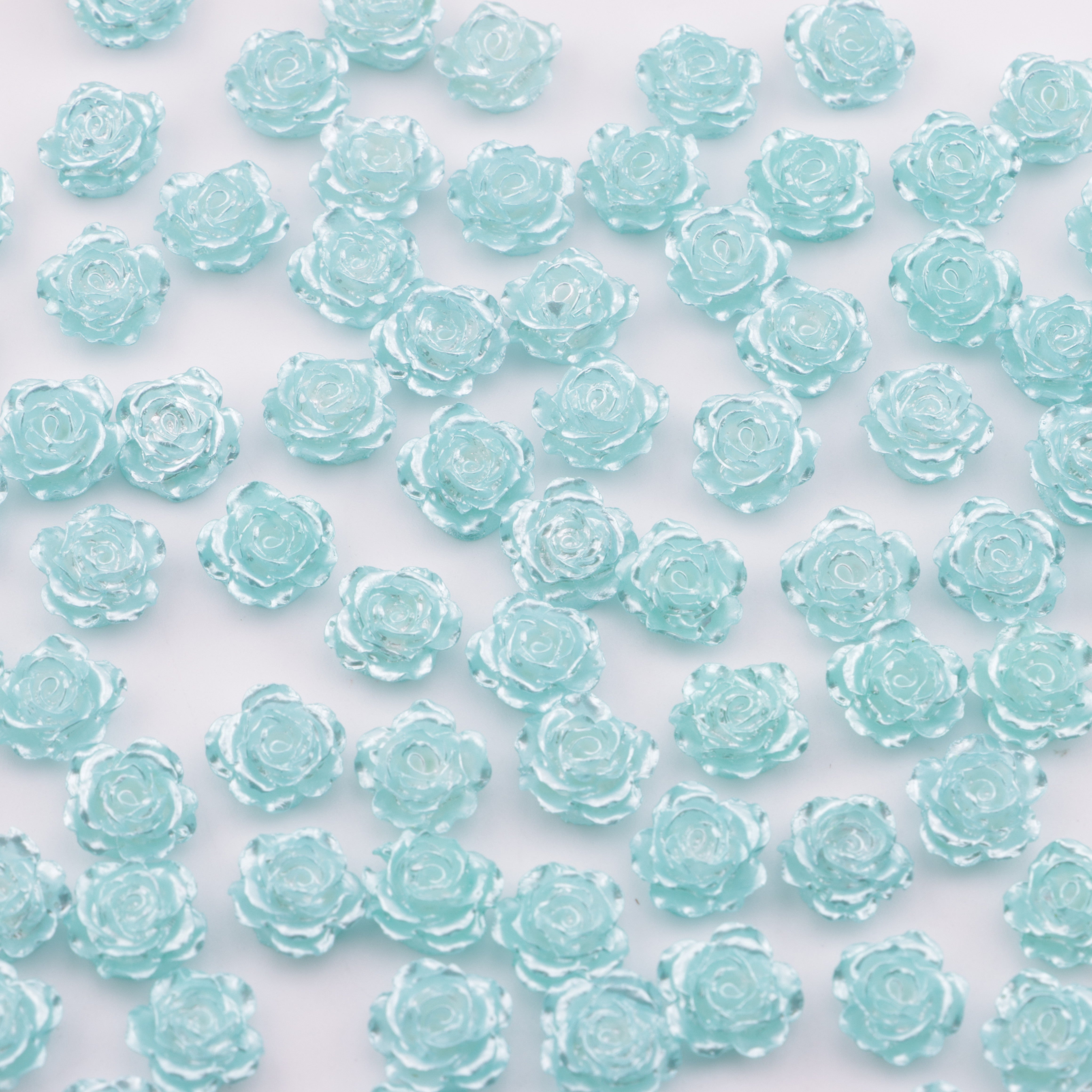 FS5574- 10mm Soft Flower Charms Soft Flower Patches