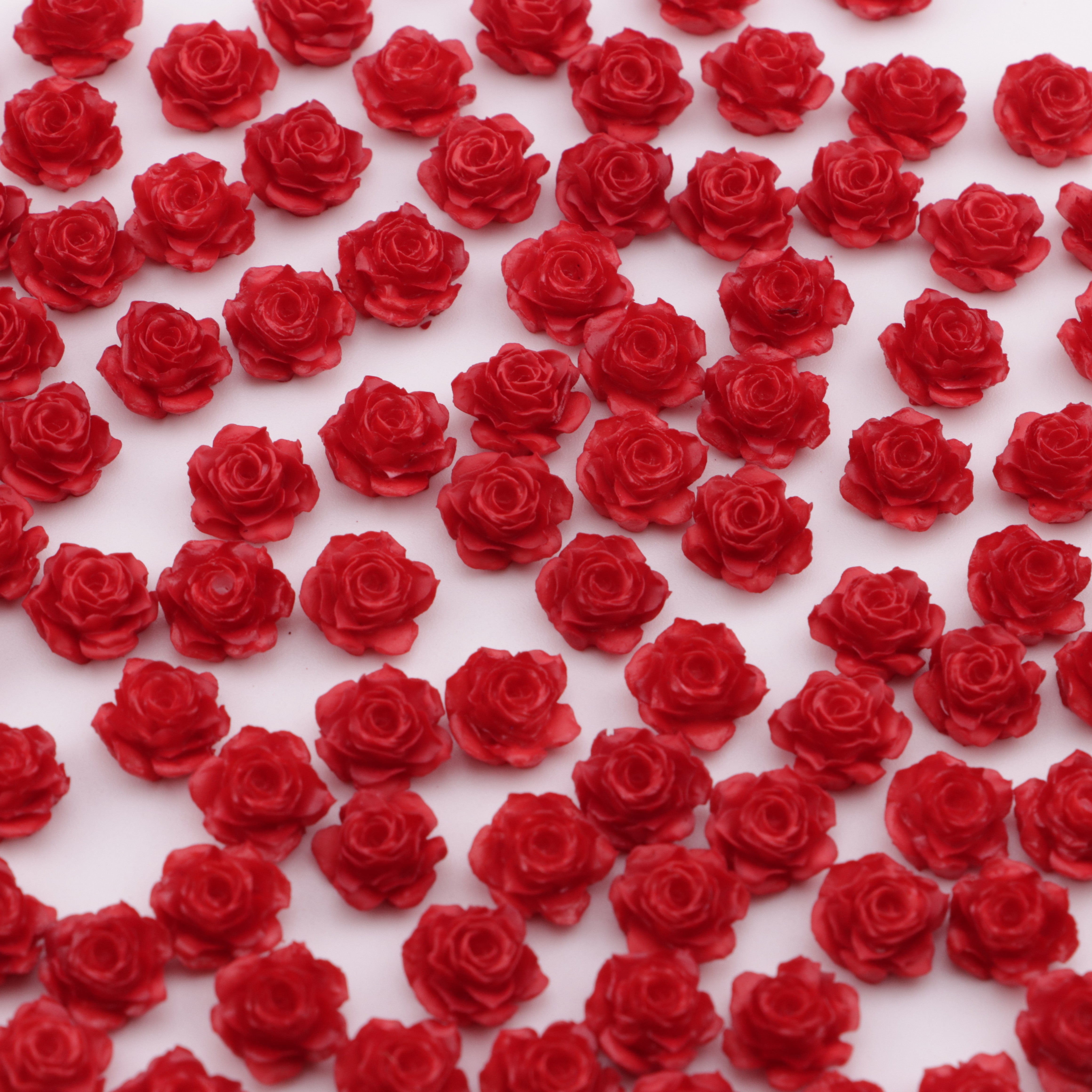 FS5680- 10mm Soft Flower Charms Small Soft Flower Patches