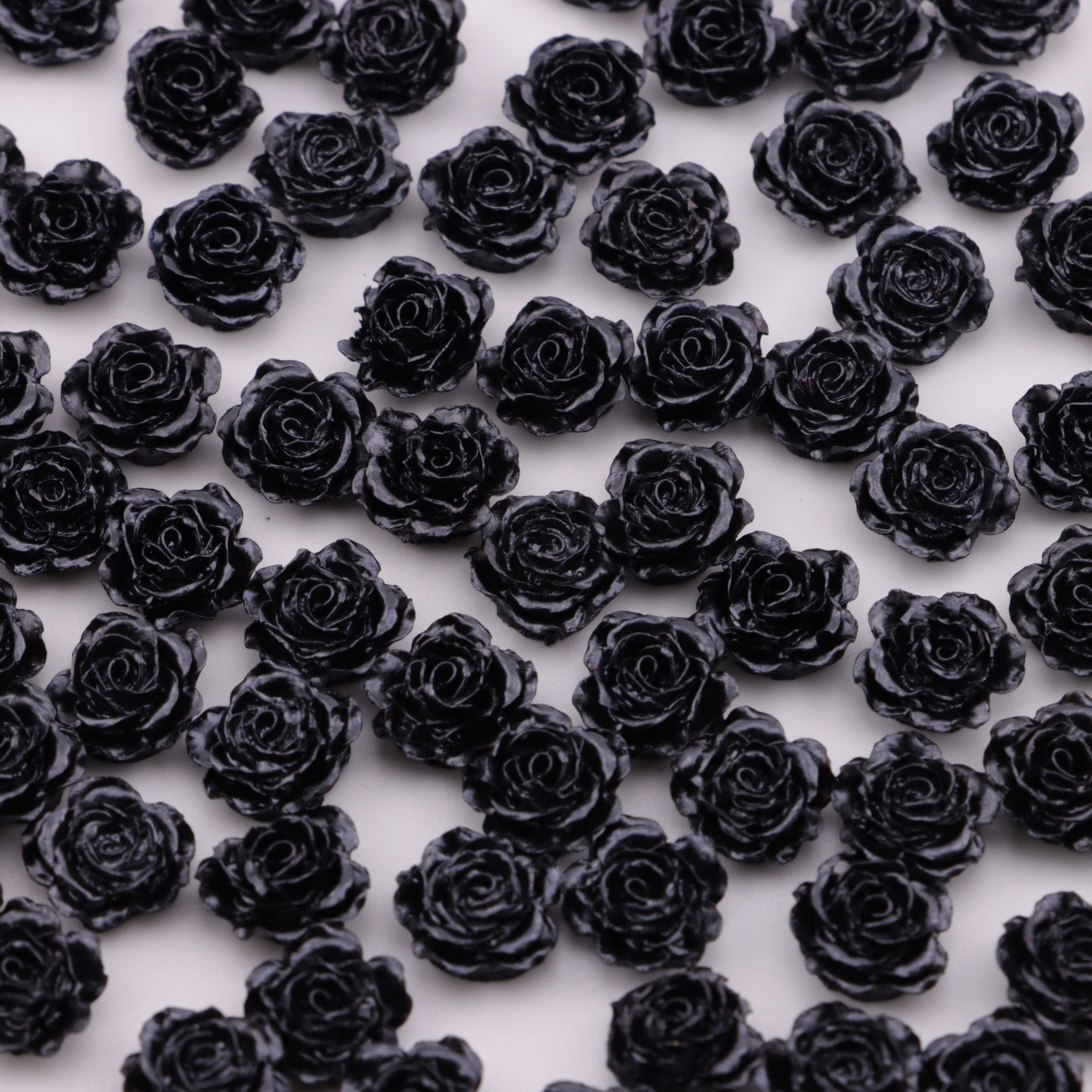 FS5574- 10mm Soft Flower Charms Soft Flower Patches