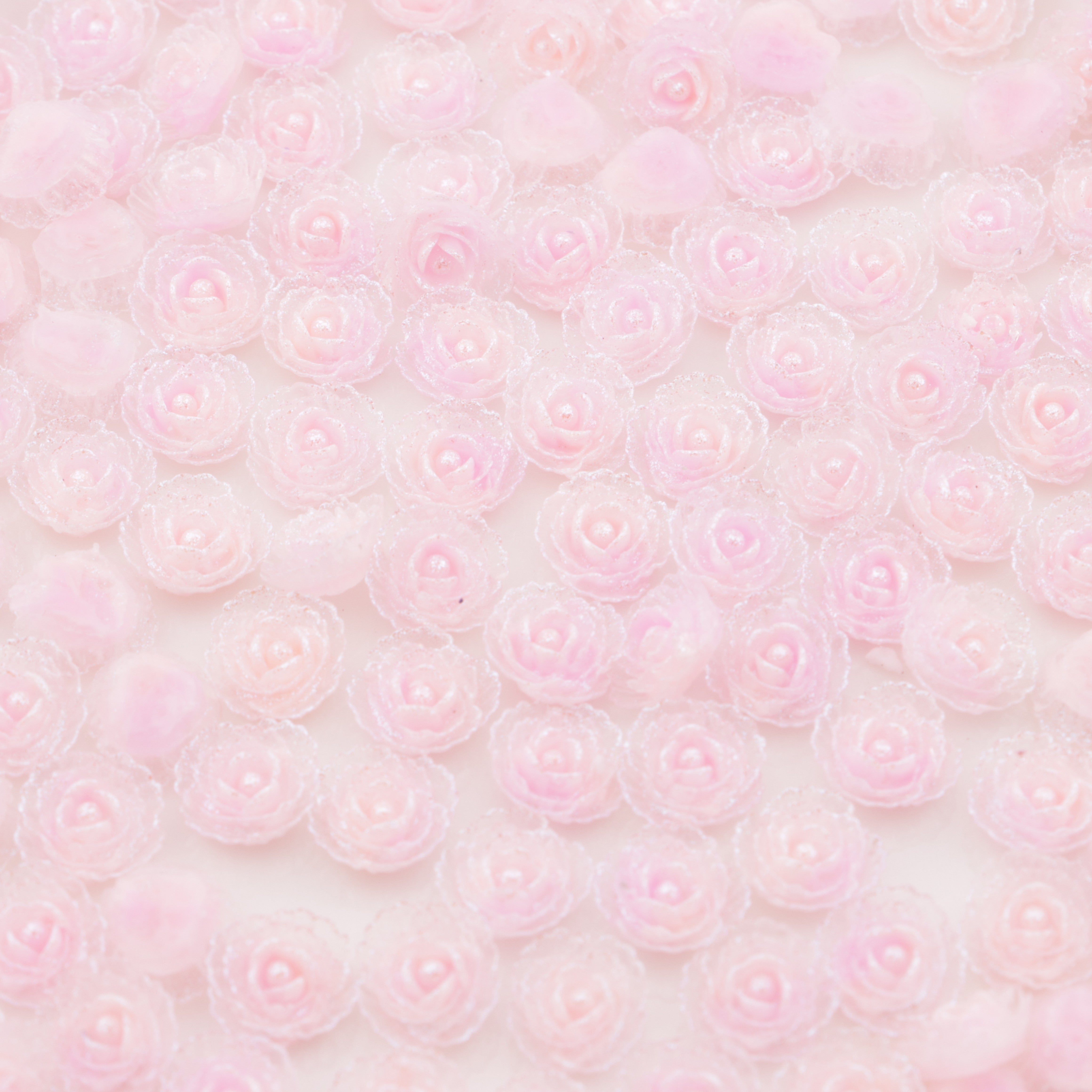 FS5468- 9mm Flower Charms Small Flower Patches Luminous Glow-in-the-Dark