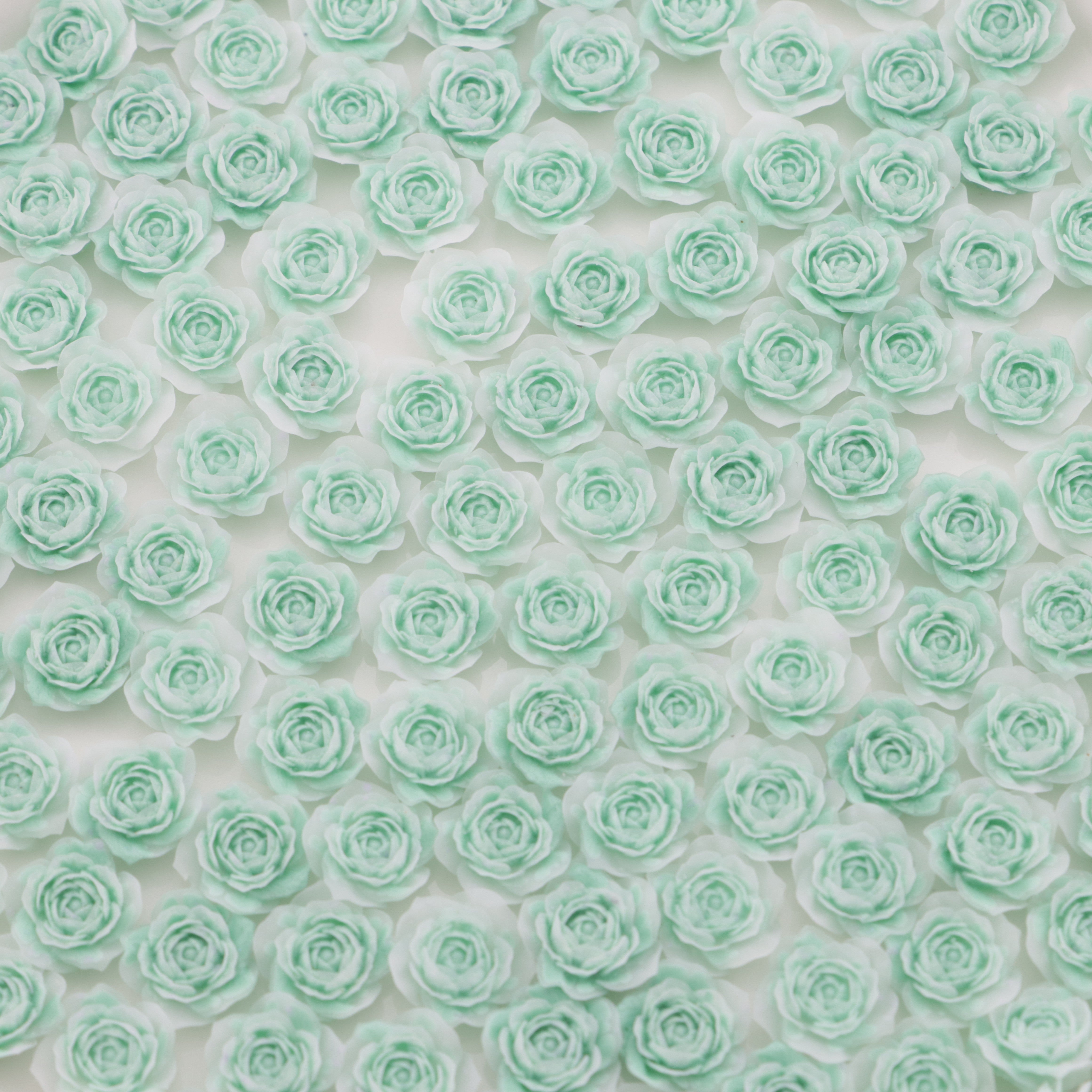 FS3626- 10mm P Rose Flower Charms Roses
