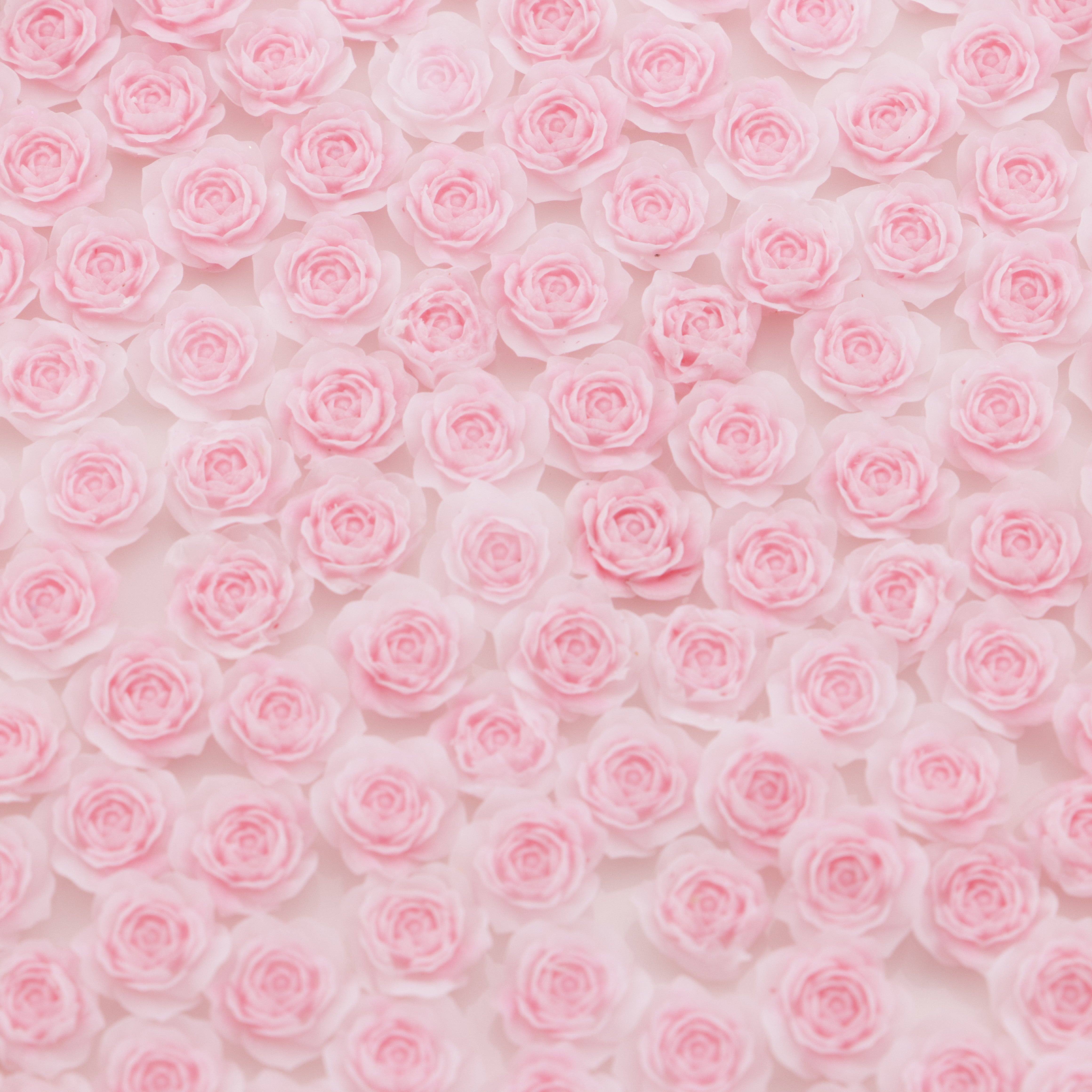 FS3626- 10mm P Rose Flower Charms Roses