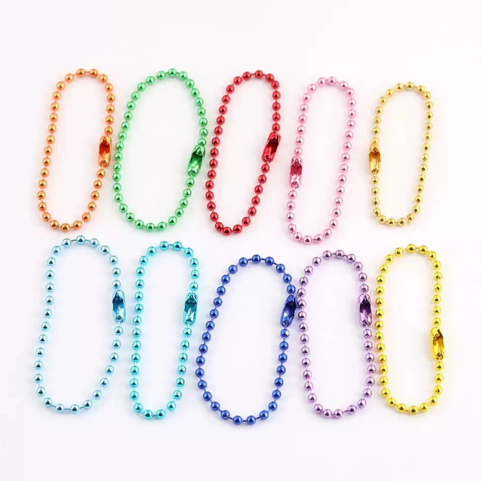 Metallic UV Coating Colorful Chain Zoe DIY Wholesale