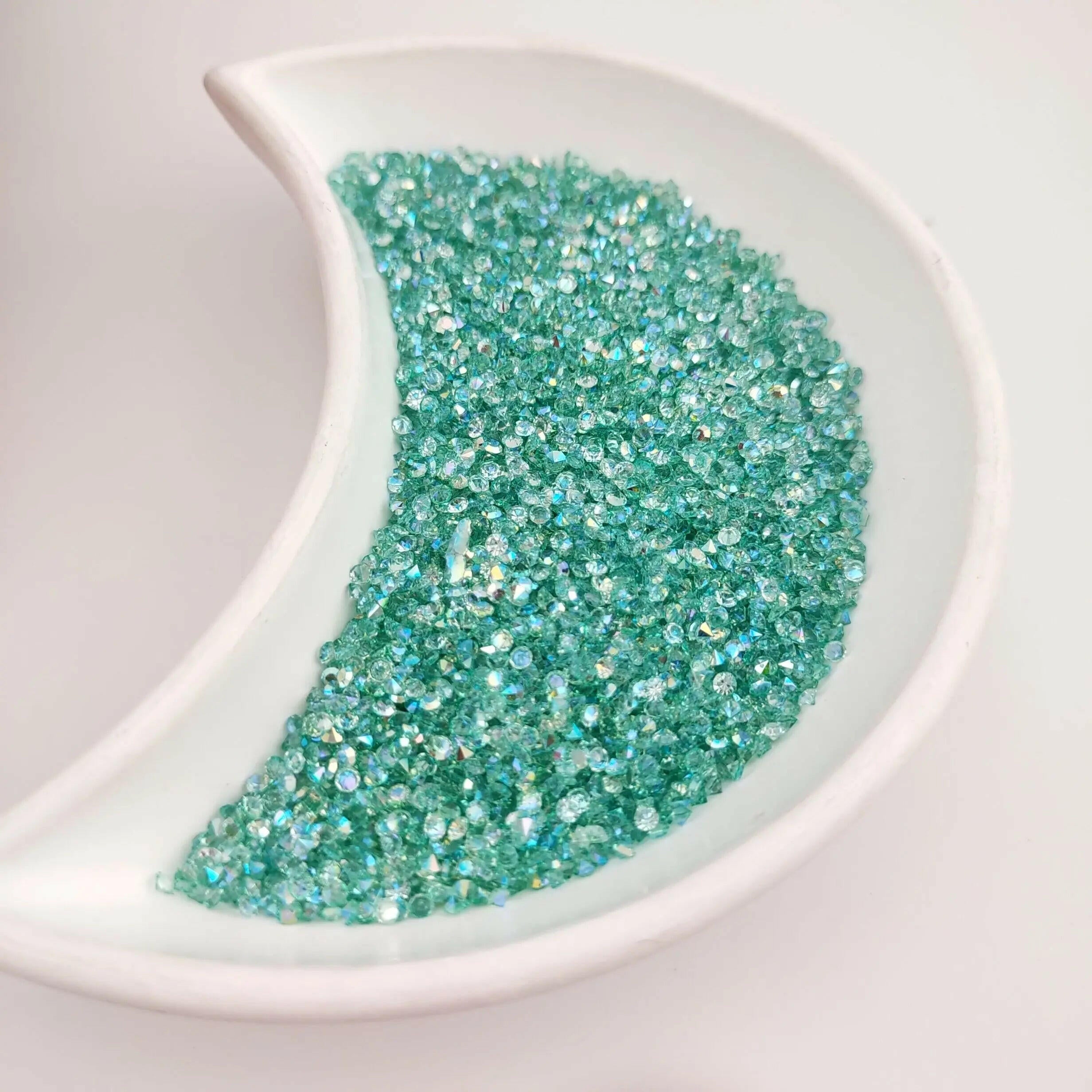 FS1115-2MM Crystal AB Sugar Diamonds For Making Sugar Beads Or Sugar Beadable Pens - Zoe DIY Wholesale