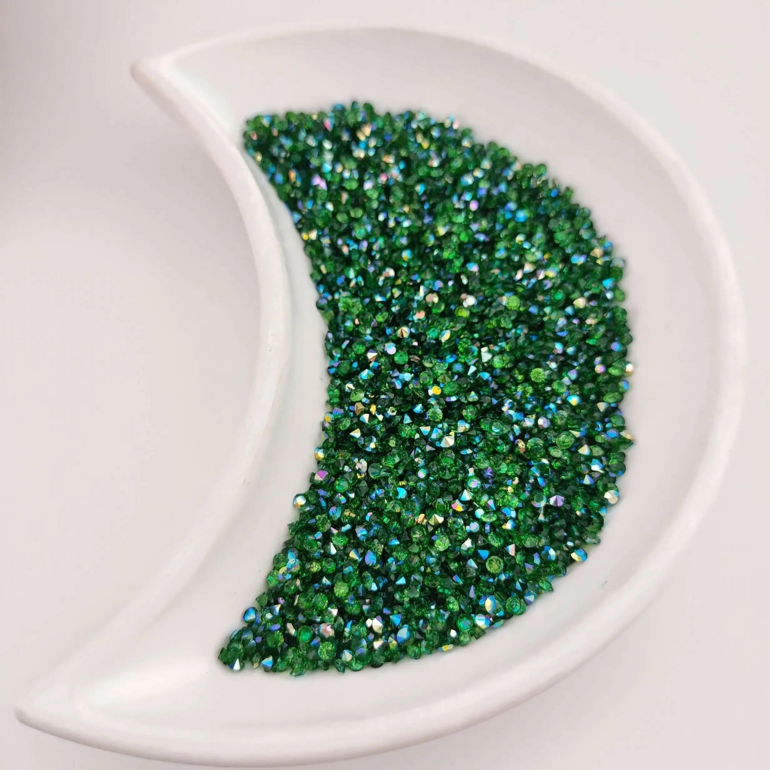 FS1115- 2MM Crystal AB Sugar Diamonds For Making Sugar Beads Or Sugar Beadable Pens Zoe's DIY Shop