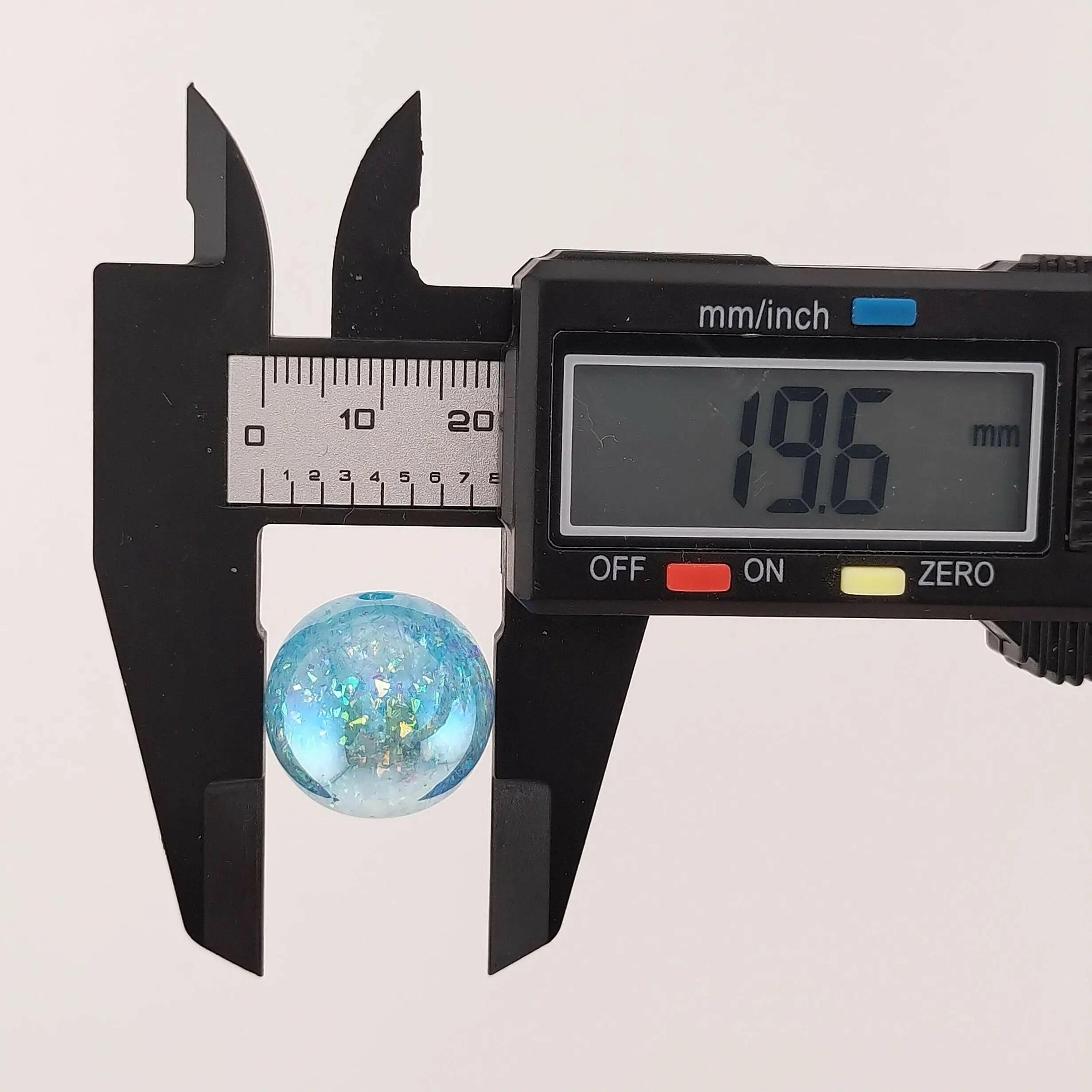 FS1198- 20MM Round Resin Beads Fit For Beadable Pens - Zoe DIY Wholesale