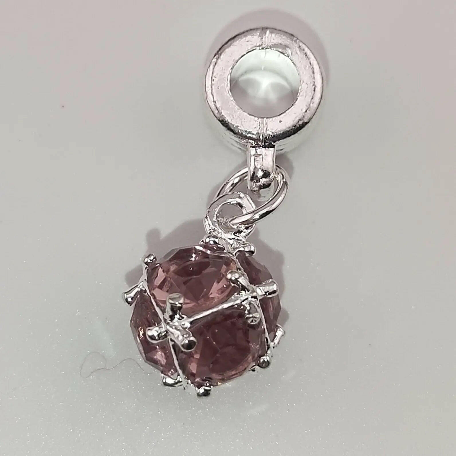 FS1093- Mixed Color Crystal Spacer Charms Fit For Beadable Pens Zoe's DIY Shop