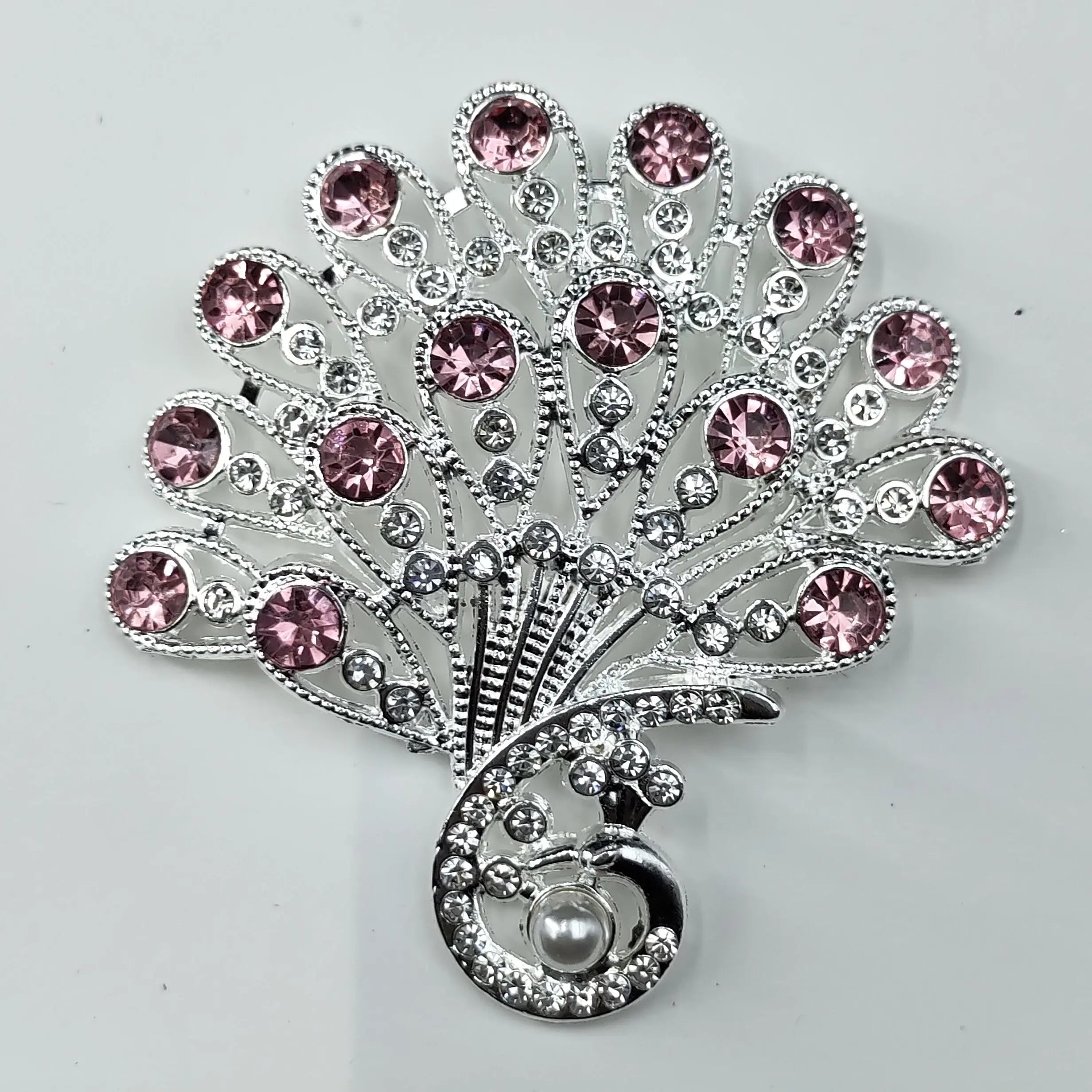 FS0903-Peacko Diamond Metal Patch For Making Fancy Beads - Zoe DIY Wholesale