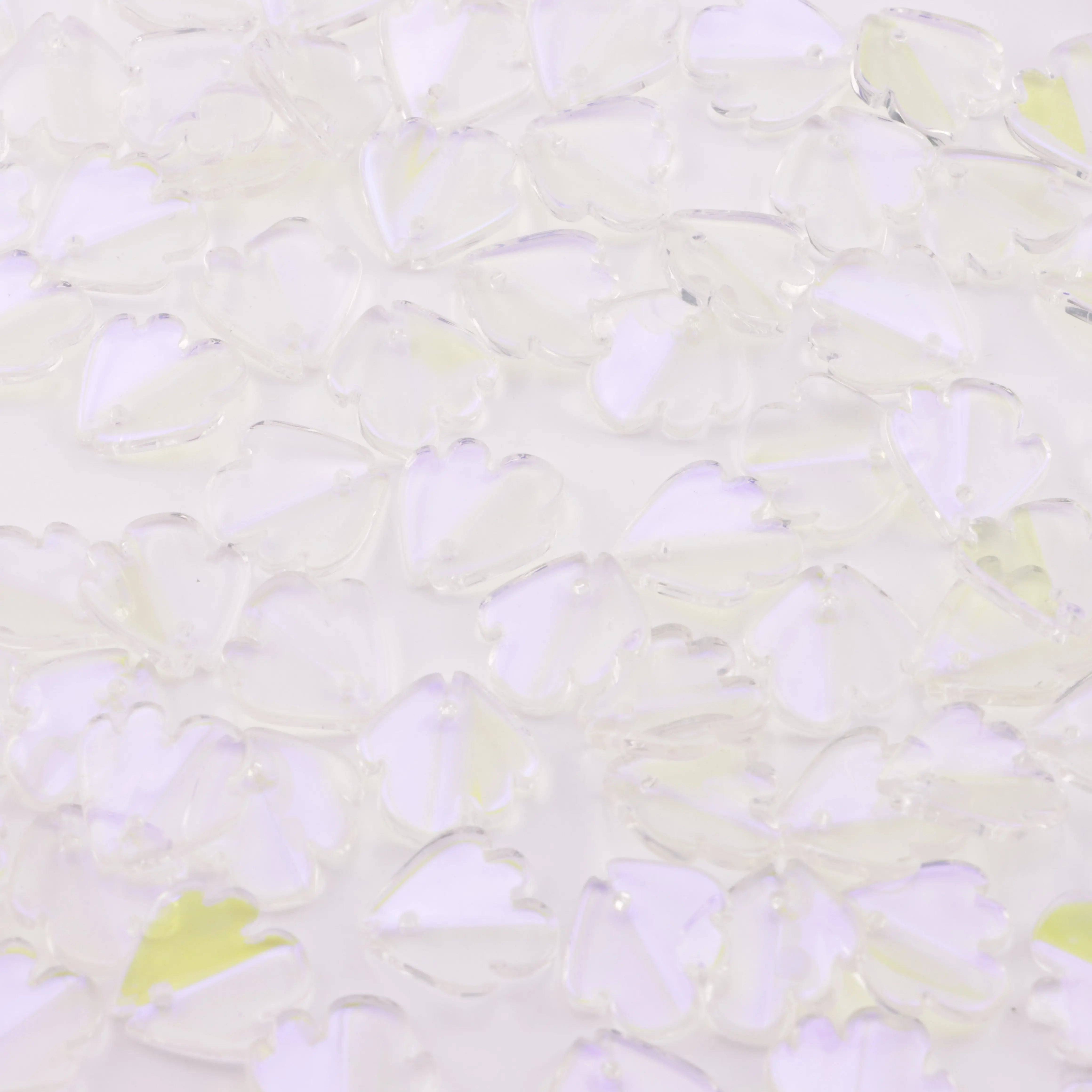 FS5689-UV Clear Petals Transparent Color-Coated Petals - Zoe DIY Wholesale